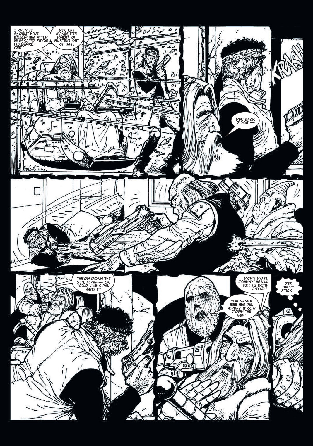Read online Strontium Dog: The Life and Death of Johnny Alpha: The Project comic -  Issue # TPB - 137