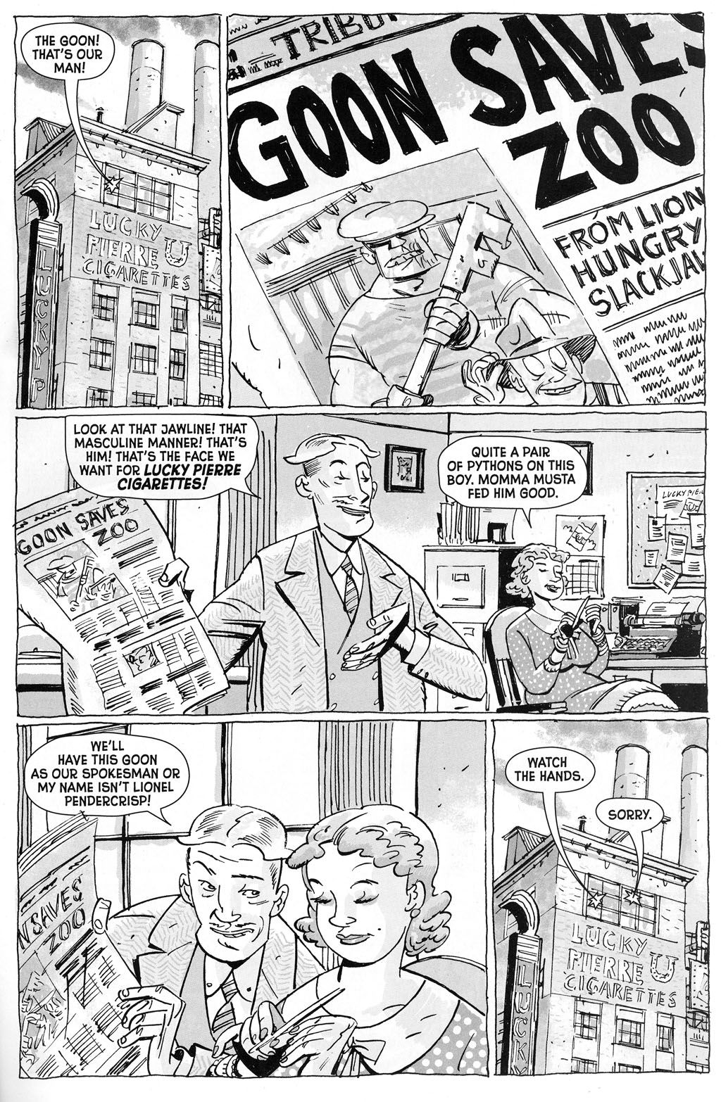Read online The Goon Noir comic -  Issue #3 - 23