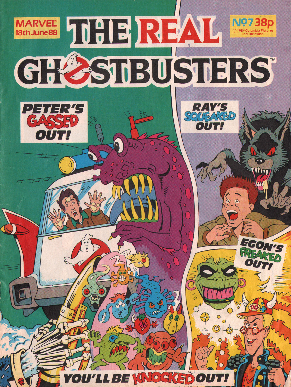 Read online The Real Ghostbusters comic -  Issue #7 - 1