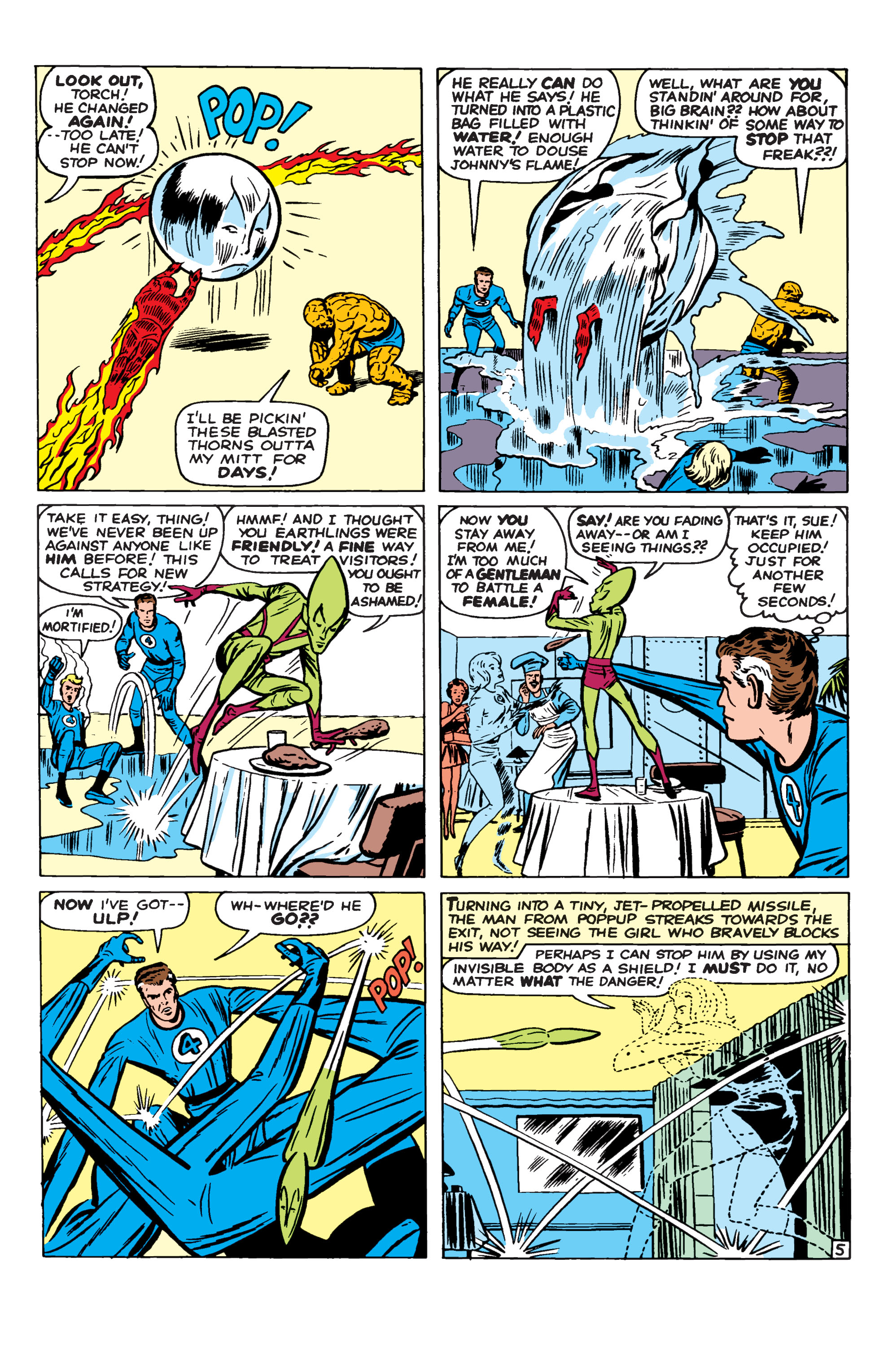 Read online Fantastic Four (1961) comic -  Issue #11 - 17
