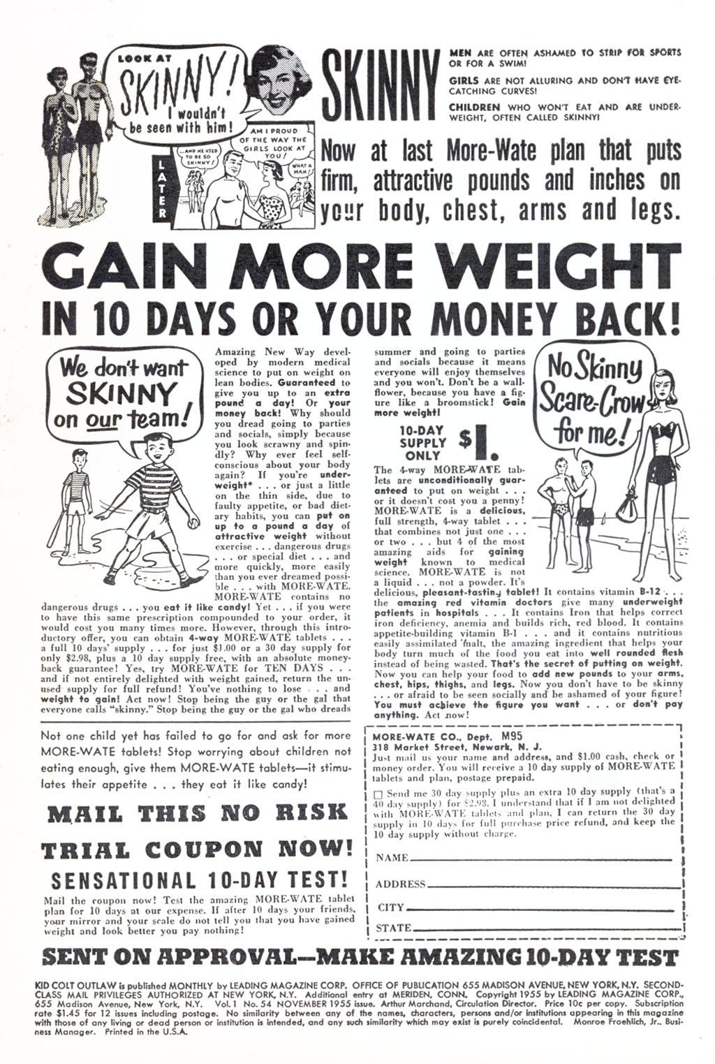 Read online Kid Colt Outlaw comic -  Issue #54 - 2