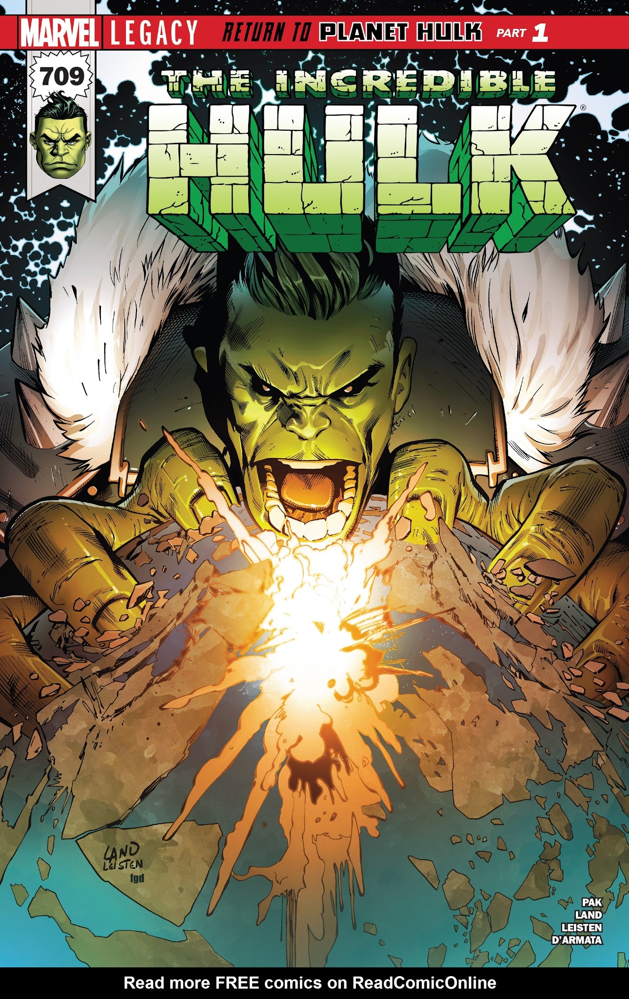 Read online Incredible Hulk (2017) comic -  Issue #709 - 1