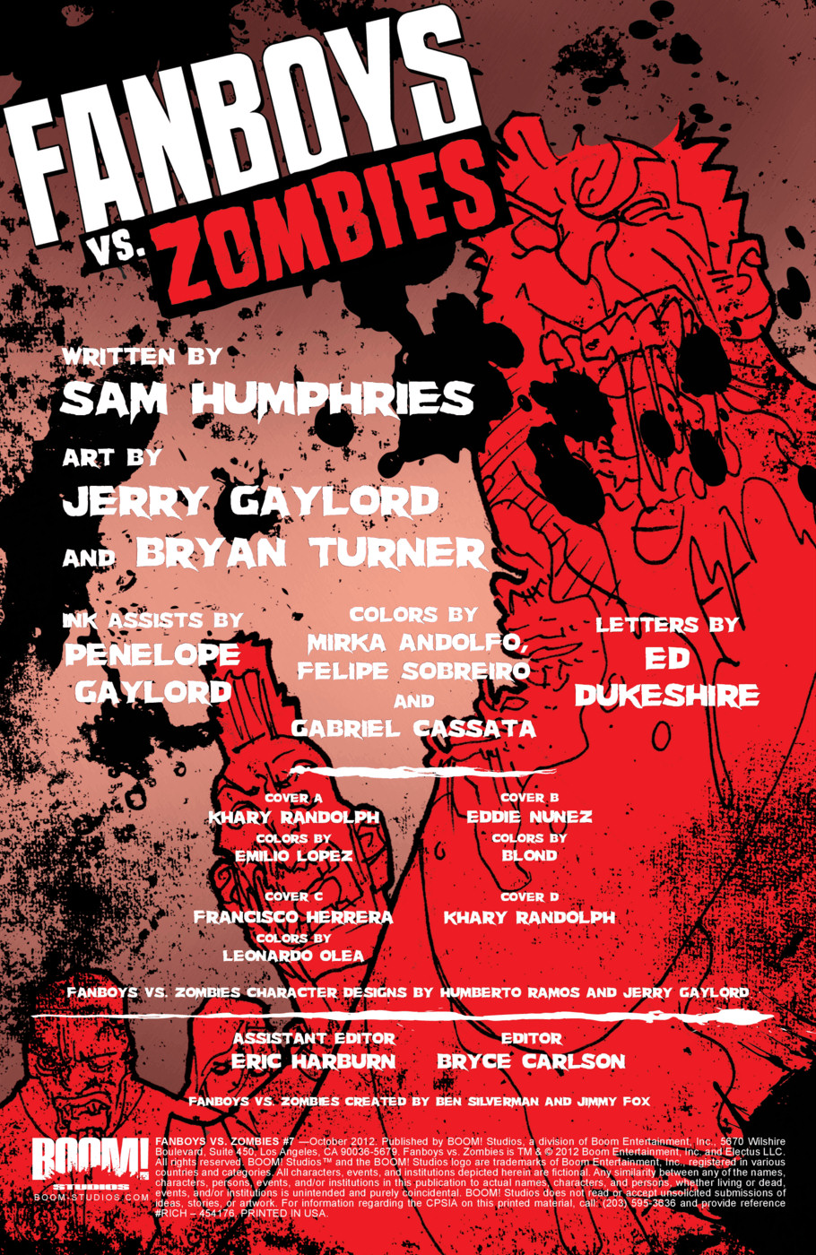 Read online Fanboys vs. Zombies comic -  Issue #7 - 5