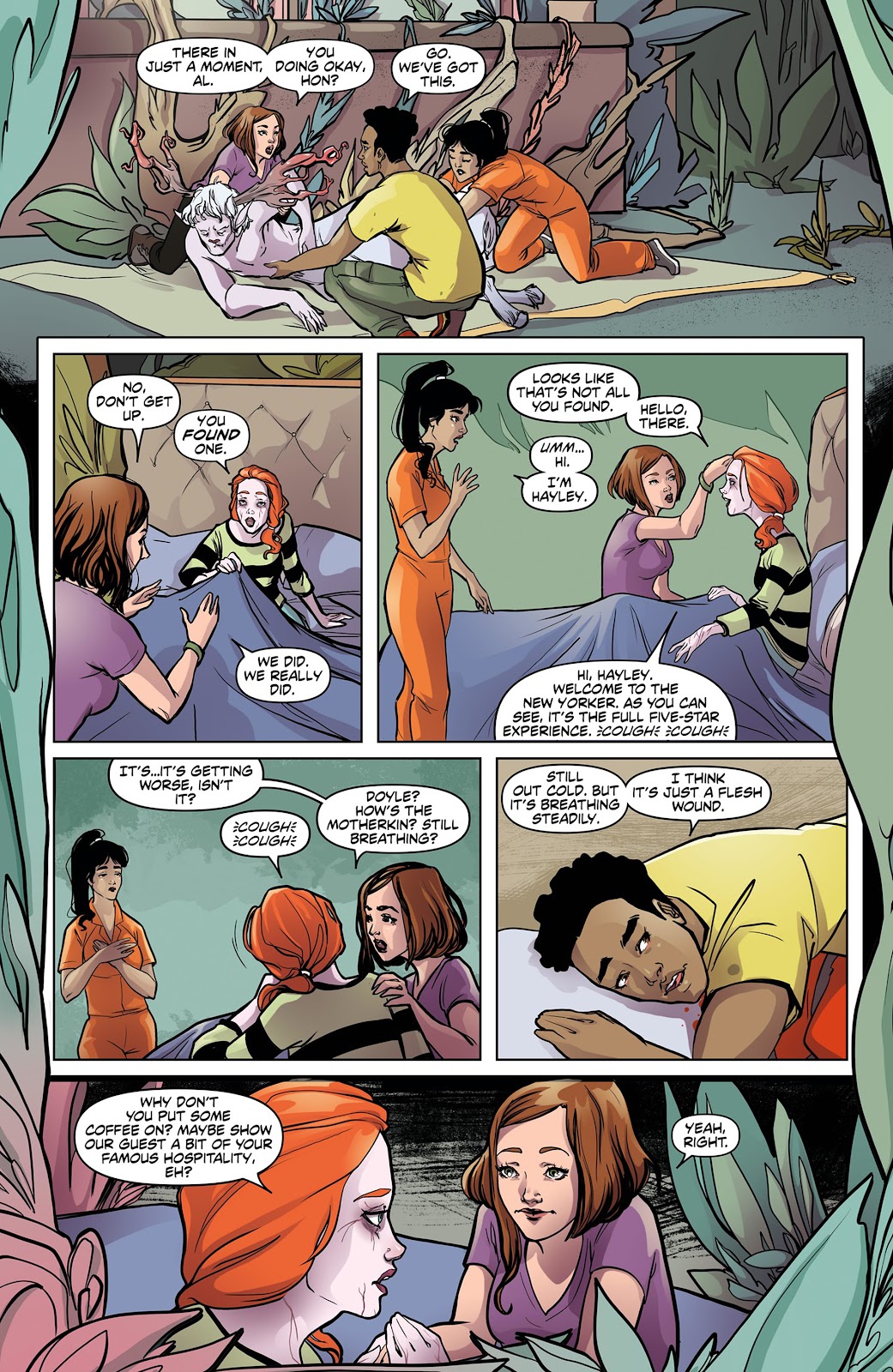 Motherbridge: Seeds of Change issue TPB - Page 38