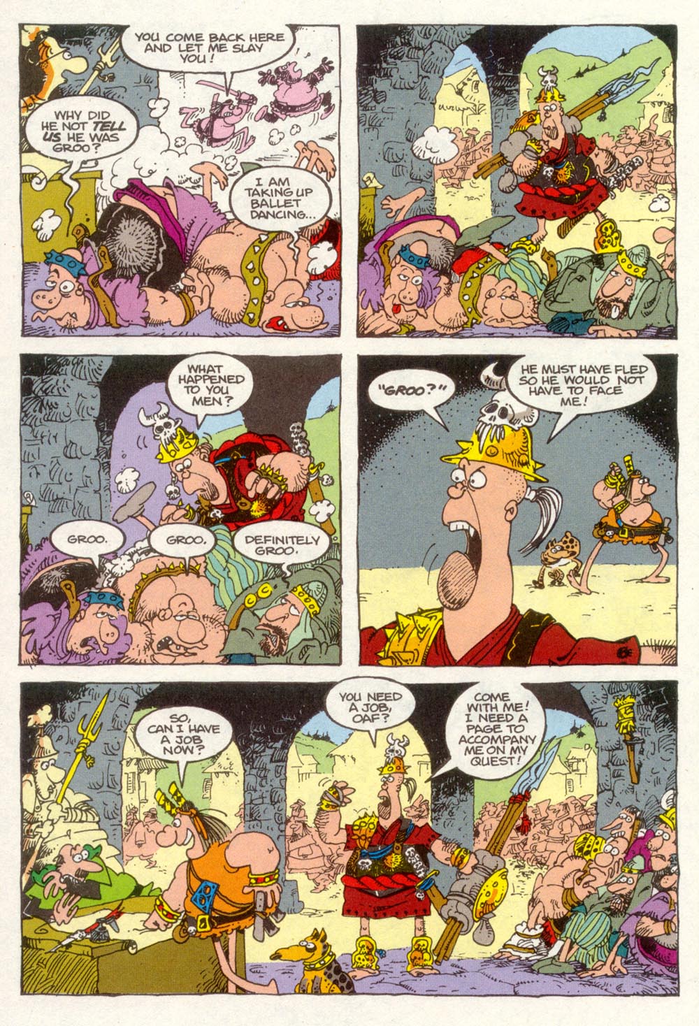 Read online Sergio Aragonés Groo the Wanderer comic -  Issue #91 - 9