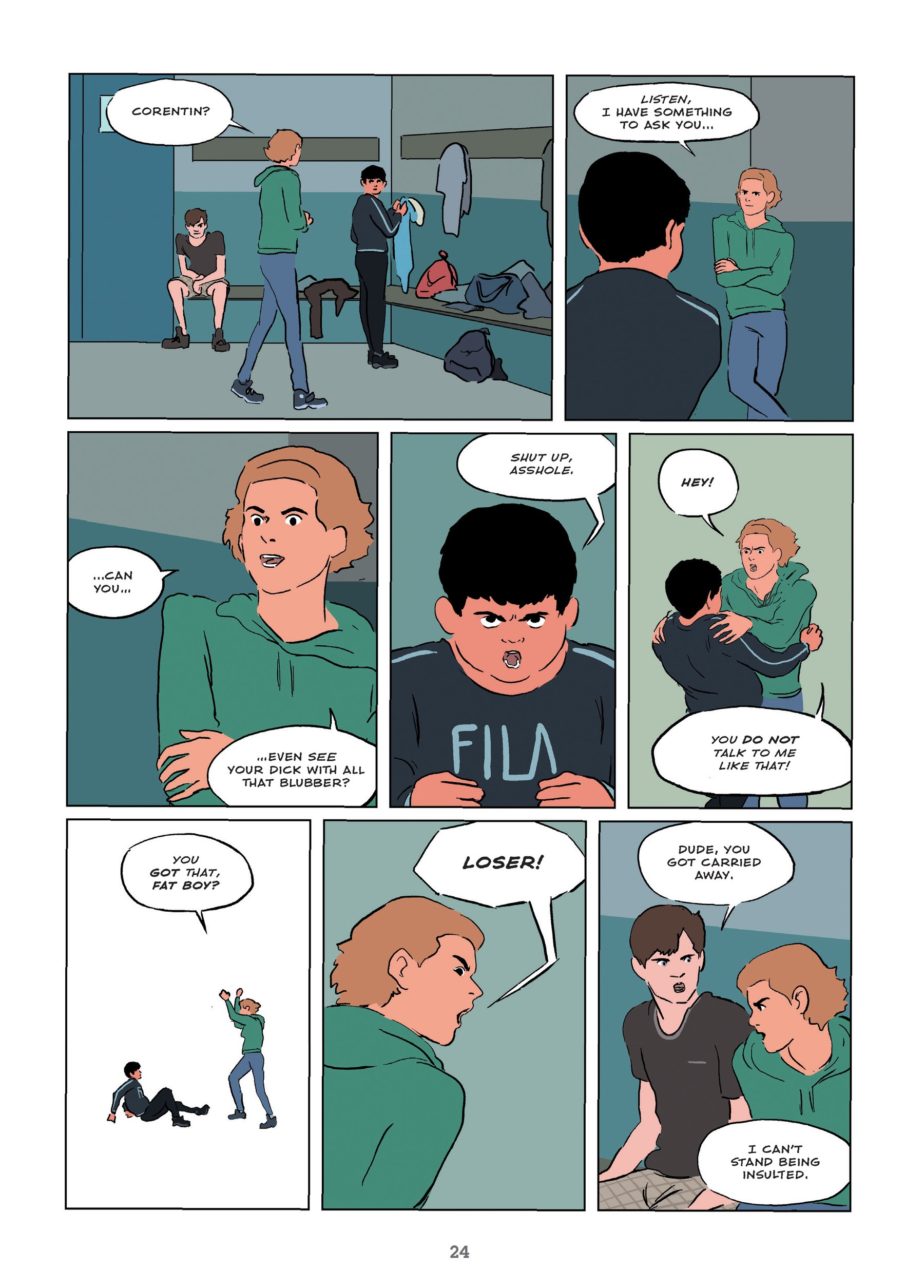 Read online The Locker Room comic -  Issue # TPB - 25