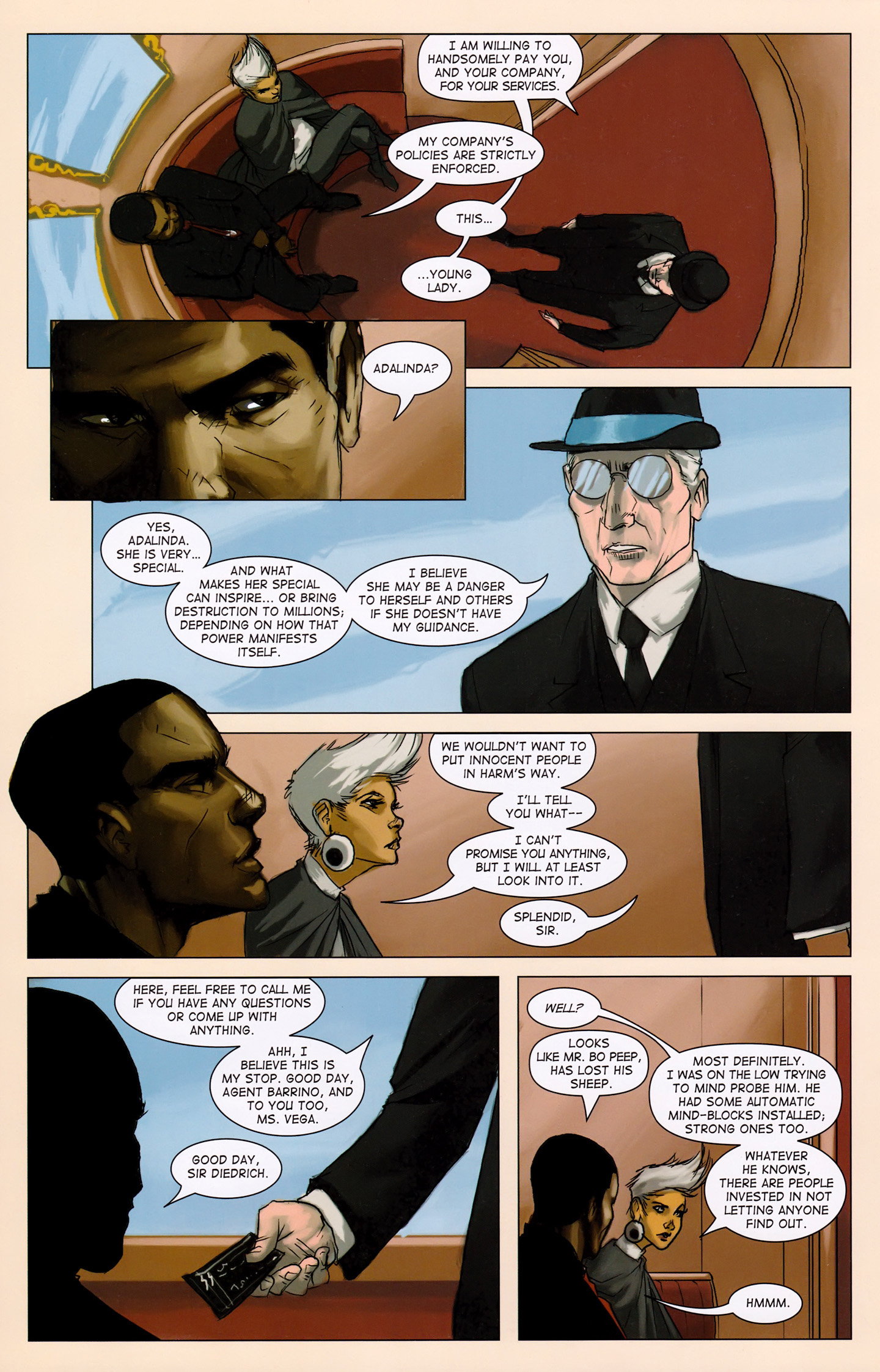 Read online Vescell comic -  Issue #5 - 18