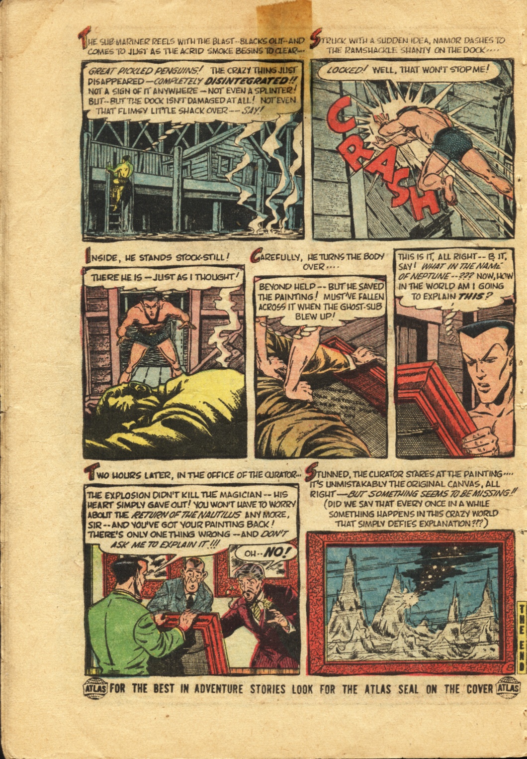 Read online Sub-Mariner Comics comic -  Issue #41 - 20