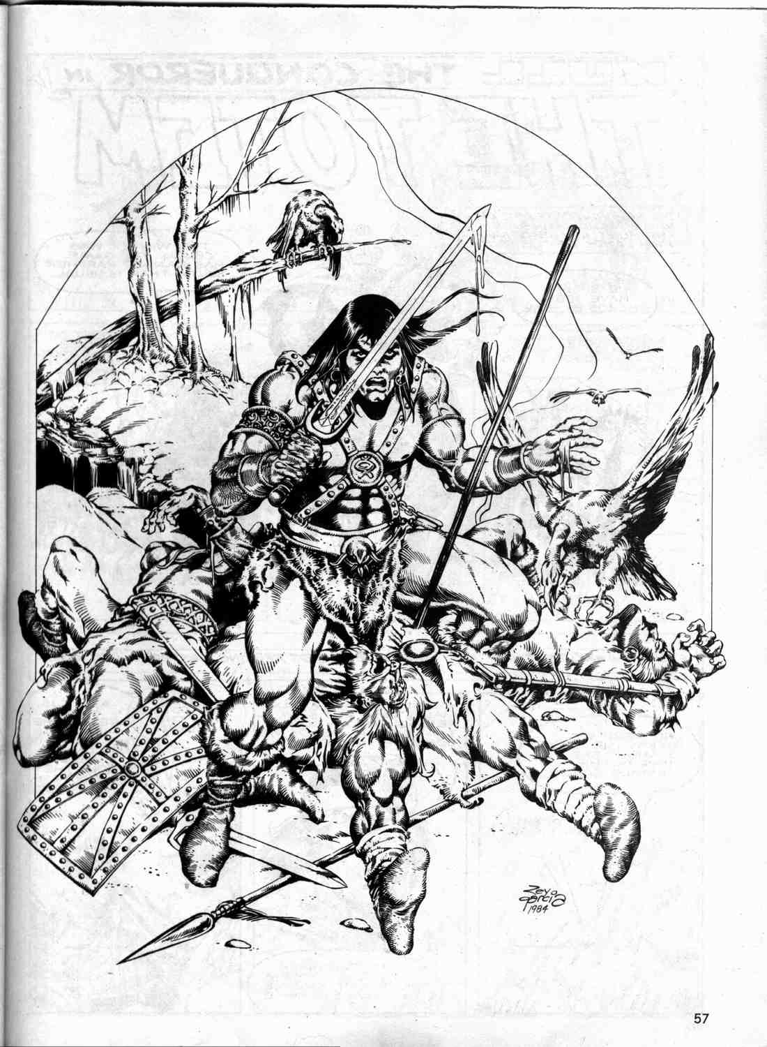 Read online The Savage Sword Of Conan comic -  Issue #133 - 56