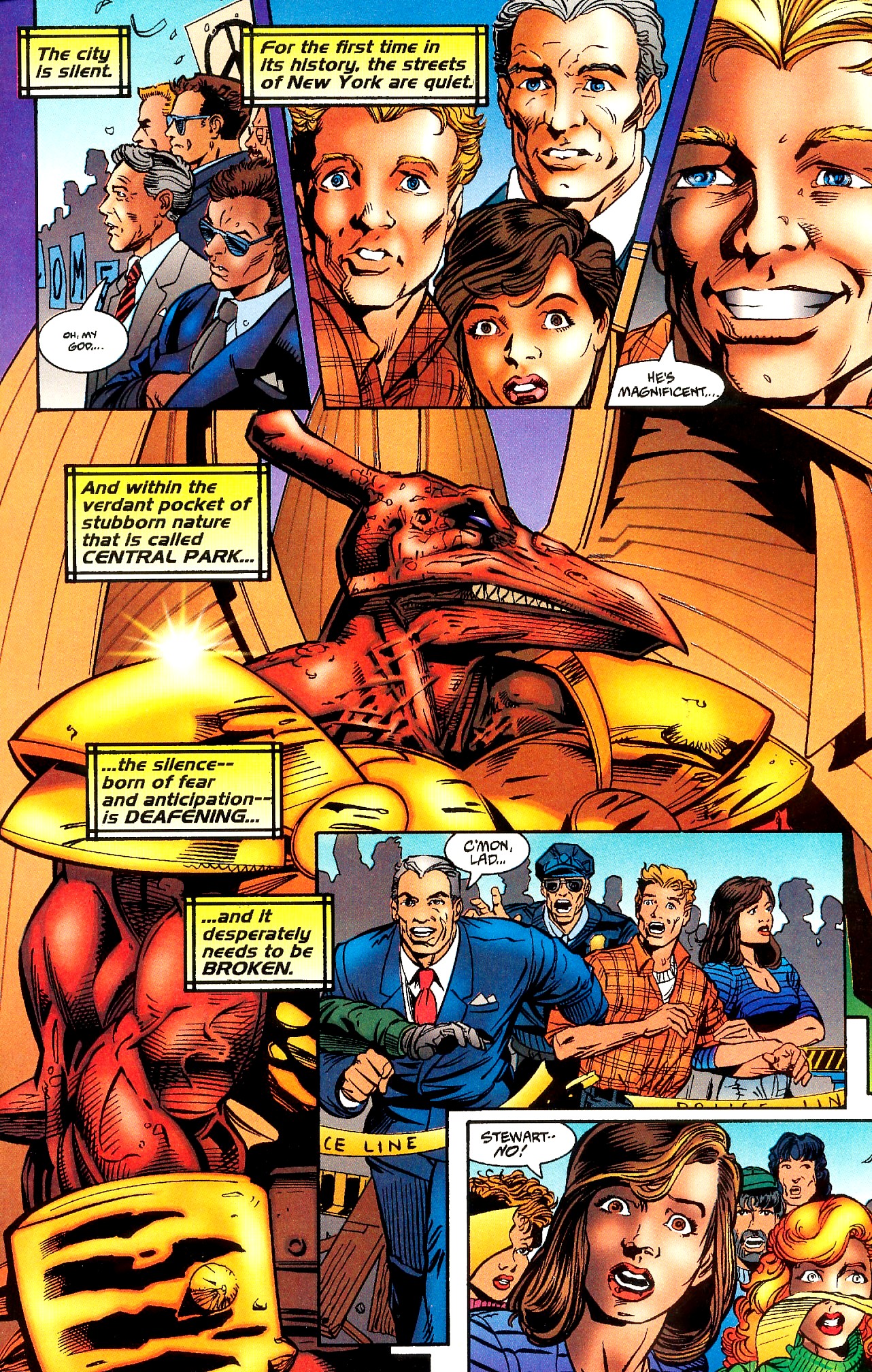 Read online Leonard Nimoy's Primortals (1995) comic -  Issue #7 - 10