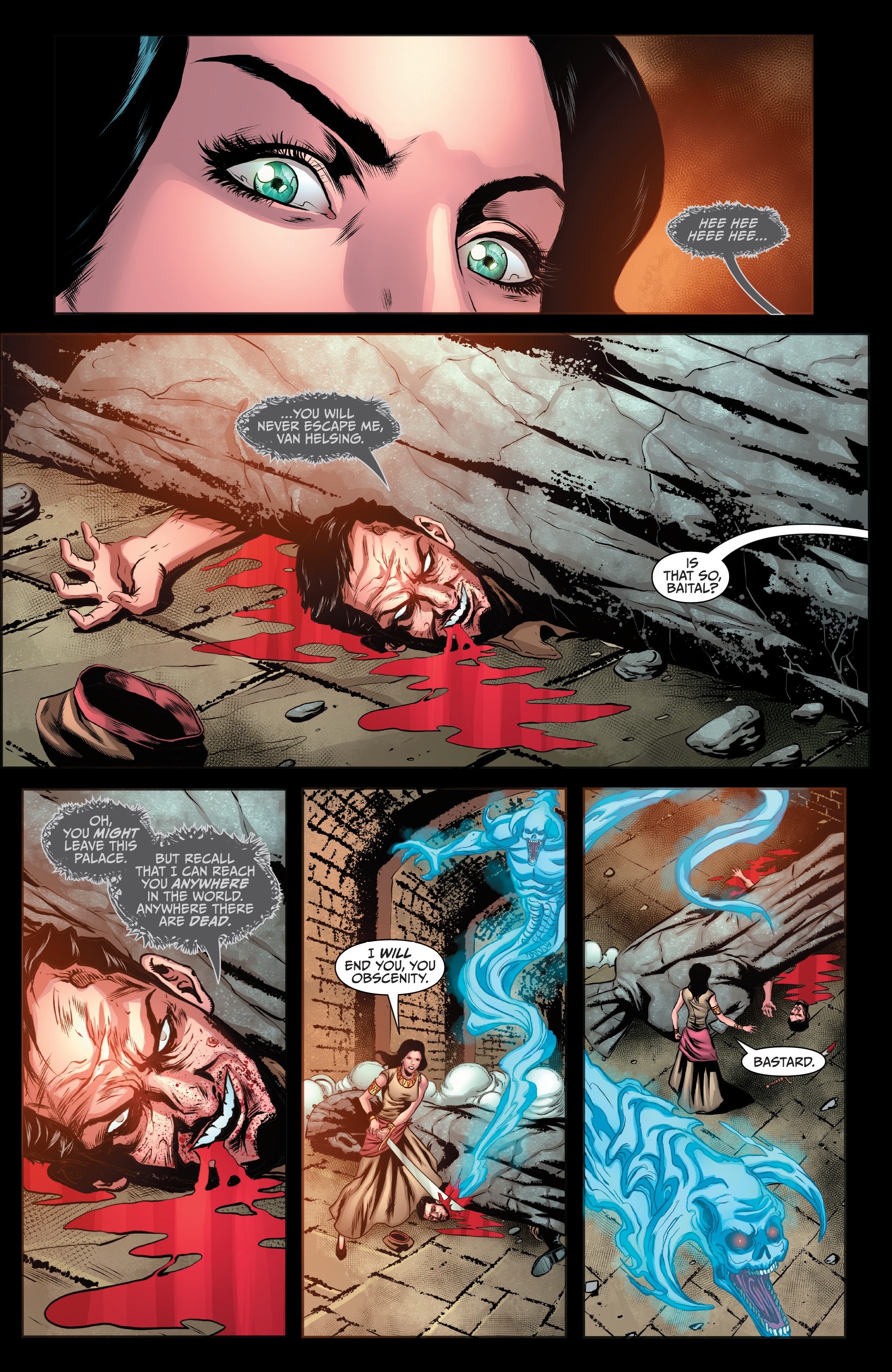 Read online Van Helsing: Sword of Heaven comic -  Issue #6 - 10