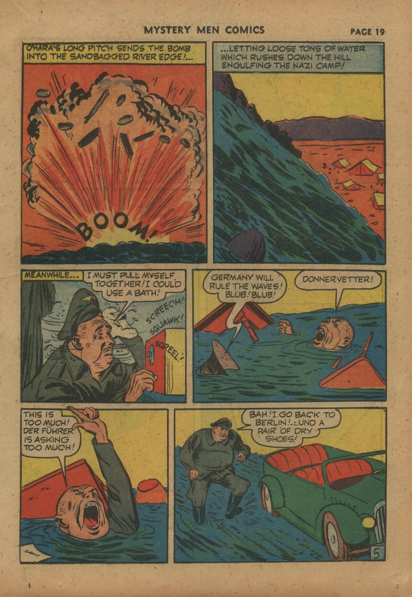 Read online Mystery Men Comics comic -  Issue #26 - 21