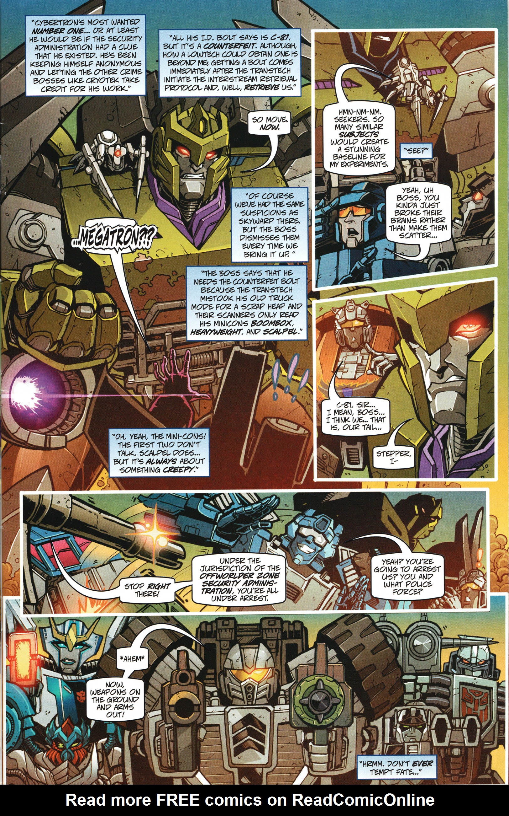 Read online Transformers: Timelines comic -  Issue #11 - 4