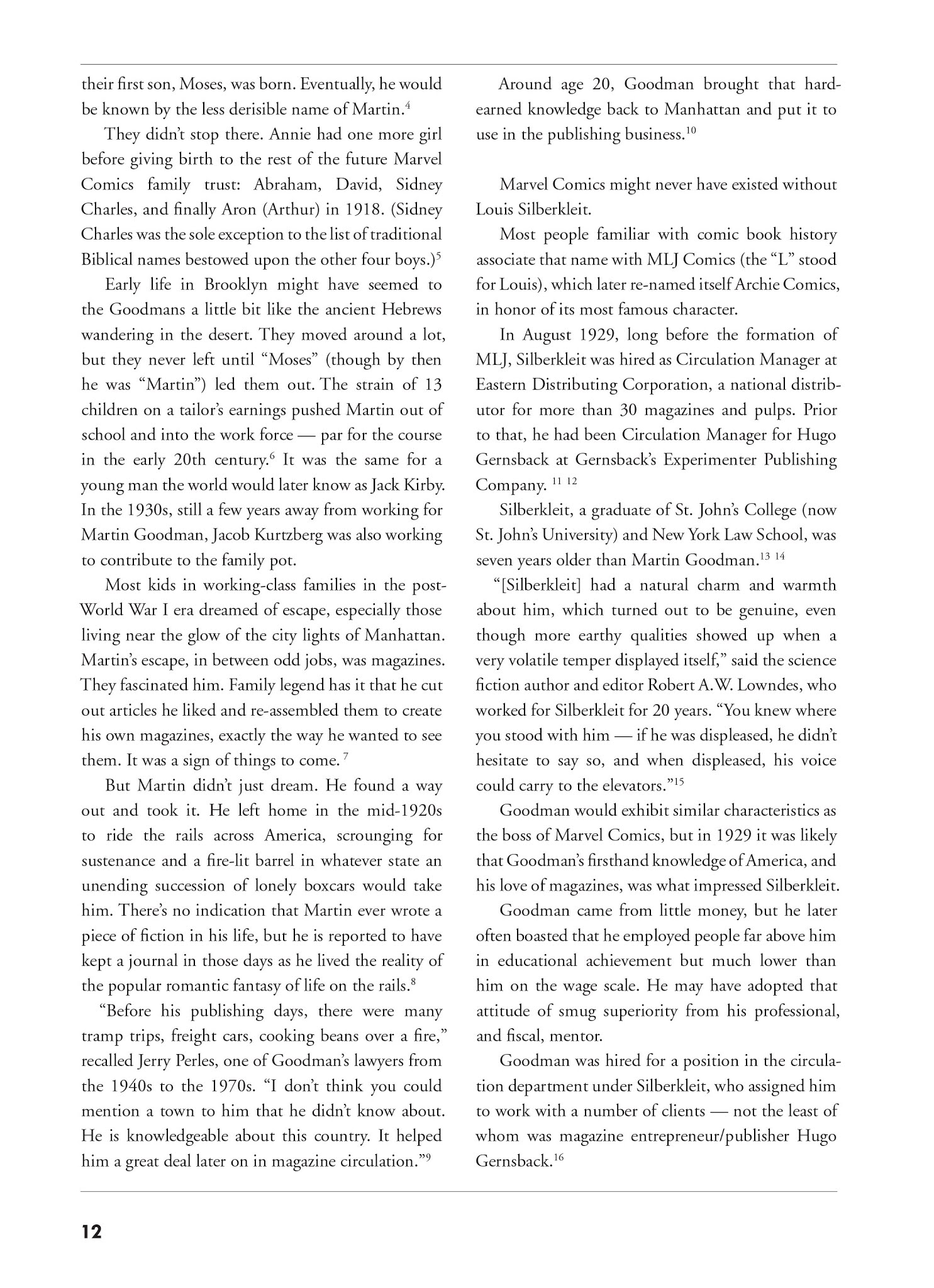 Read online The Secret History of Marvel Comics comic -  Issue # TPB (Part 1) - 11