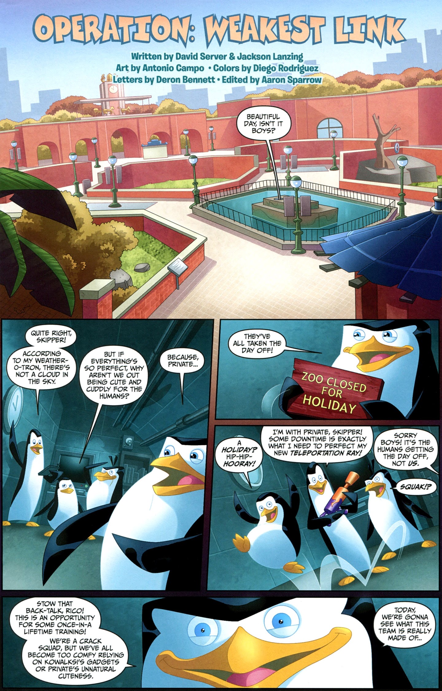 Read online The Penguins of Madagascar comic -  Issue # Full - 3