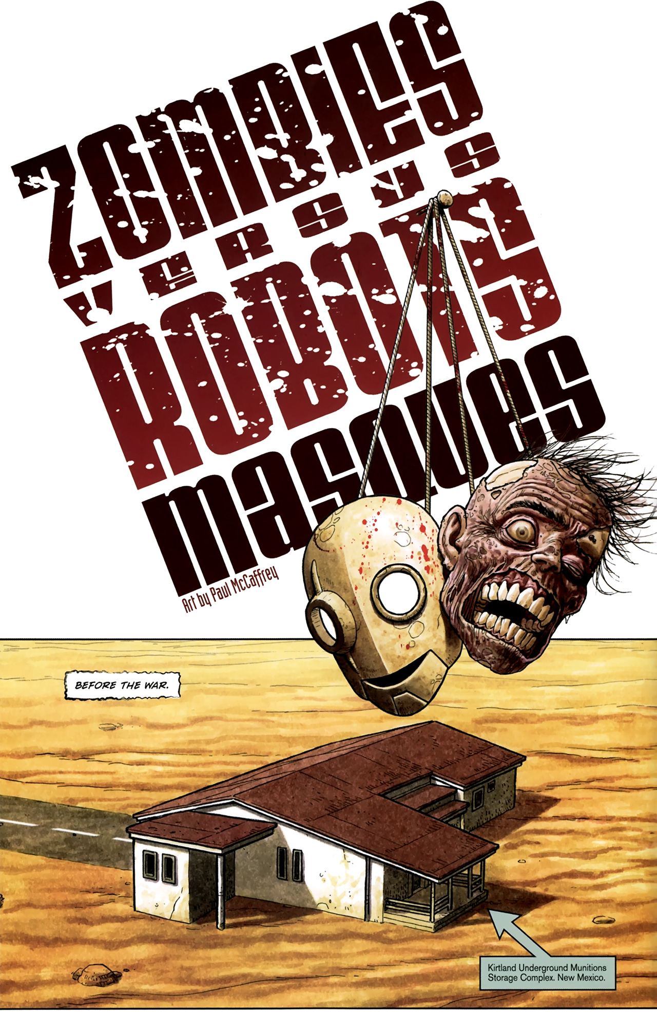 Read online Zombies vs. Robots Aventure comic -  Issue #1 - 8