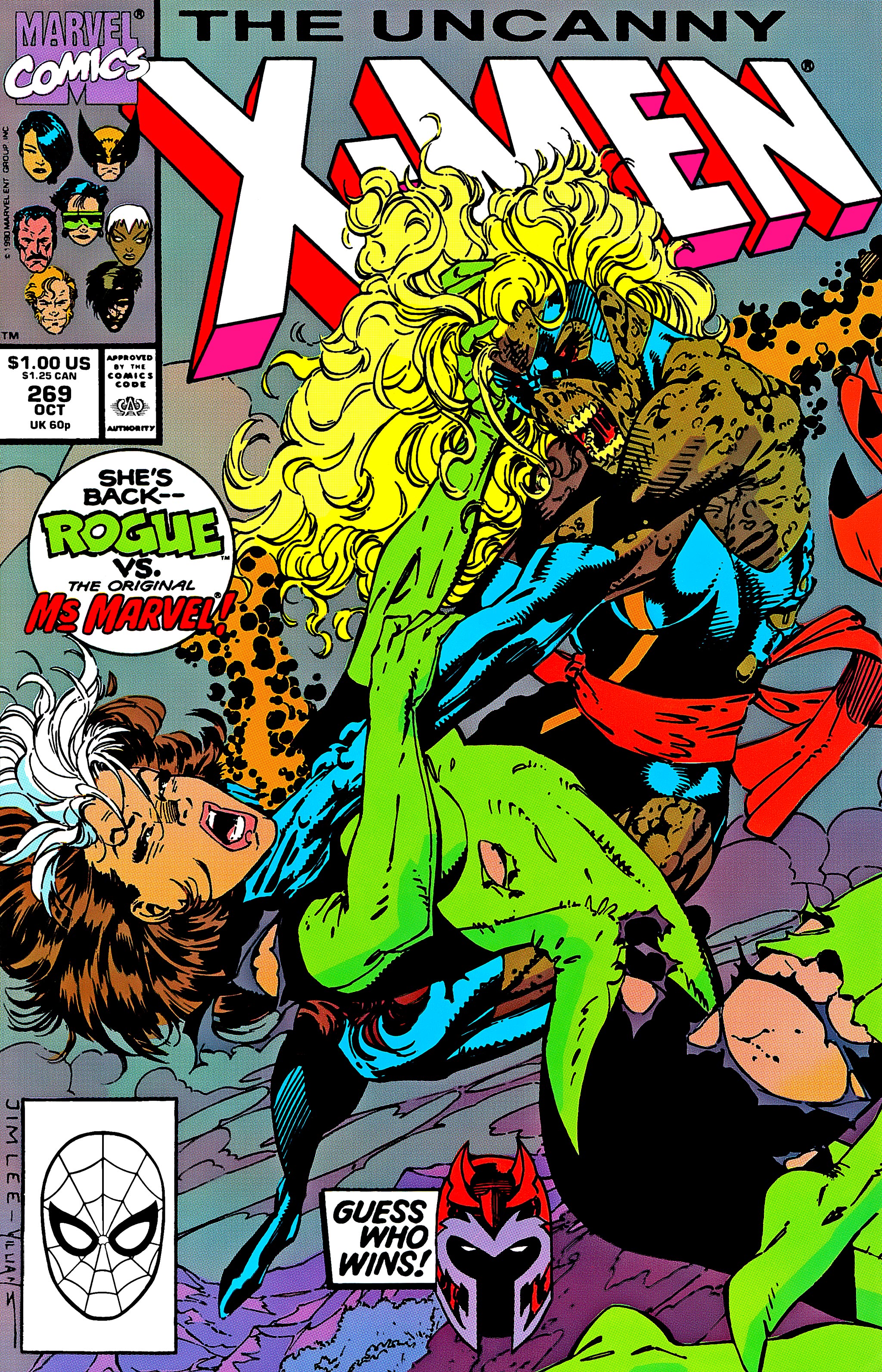 Read online Uncanny X-Men (1963) comic -  Issue #269 - 1