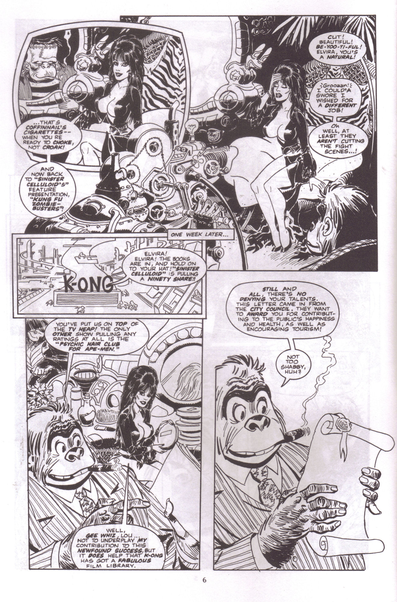 Read online Elvira, Mistress of the Dark comic -  Issue #37 - 8