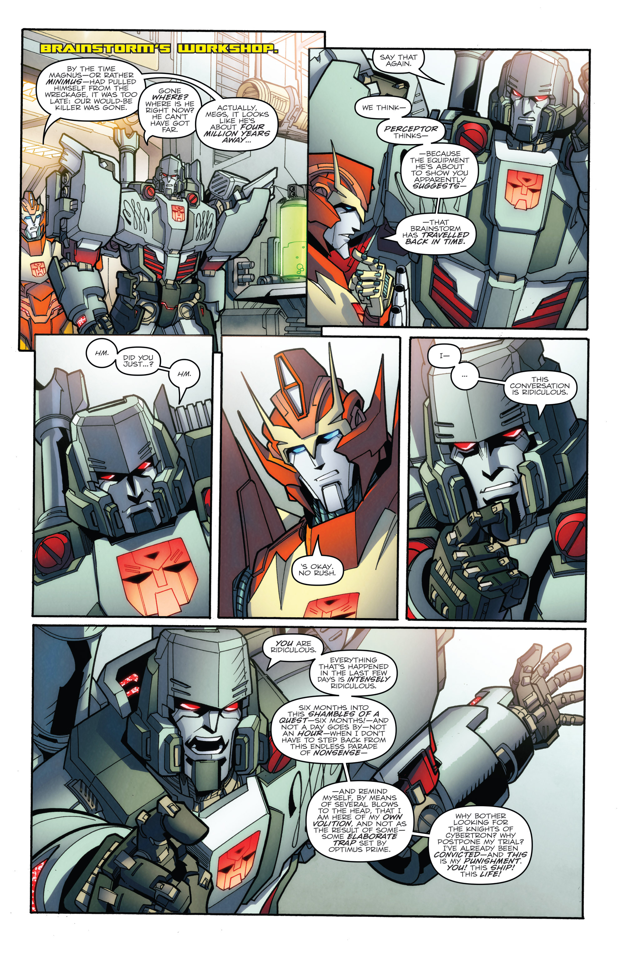 Read online The Transformers: More Than Meets The Eye comic -  Issue #35 - 12