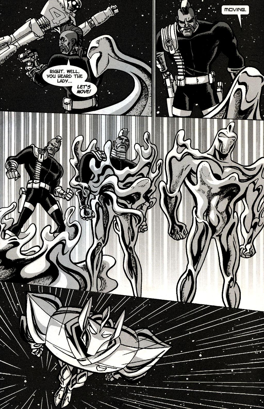 Read online Gargoyles: Bad Guys comic -  Issue #3 - 5