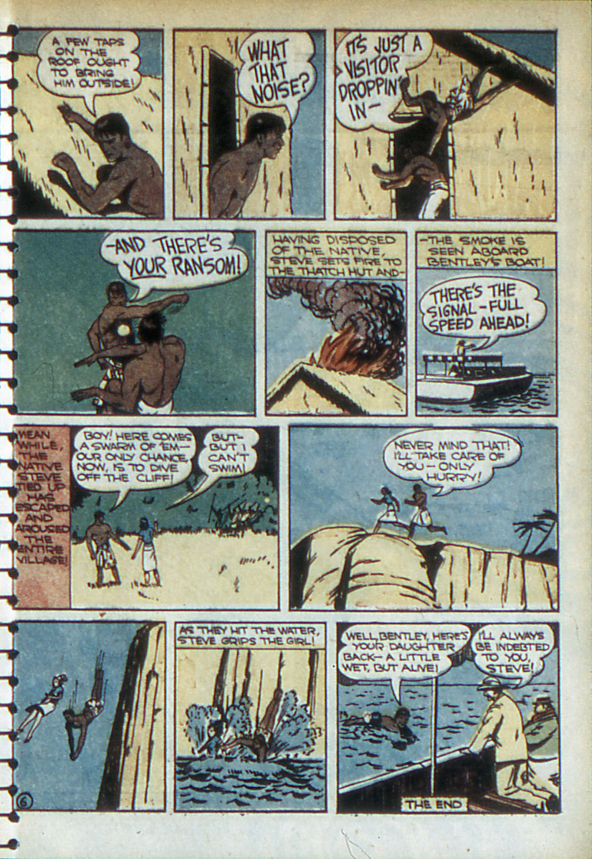 Read online Adventure Comics (1938) comic -  Issue #52 - 34