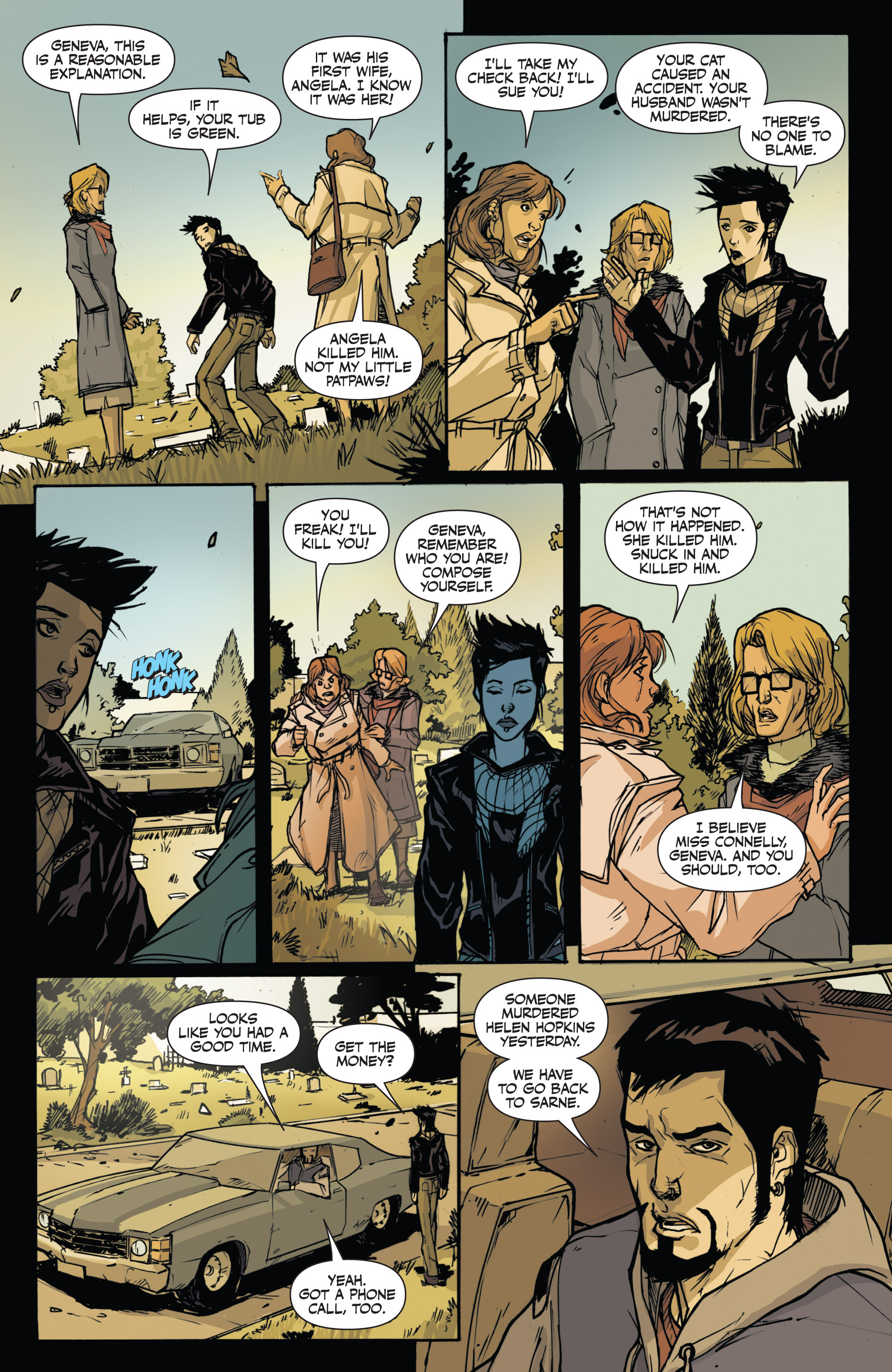 Read online Charlaine Harris' Grave Sight comic -  Issue #2 - 19