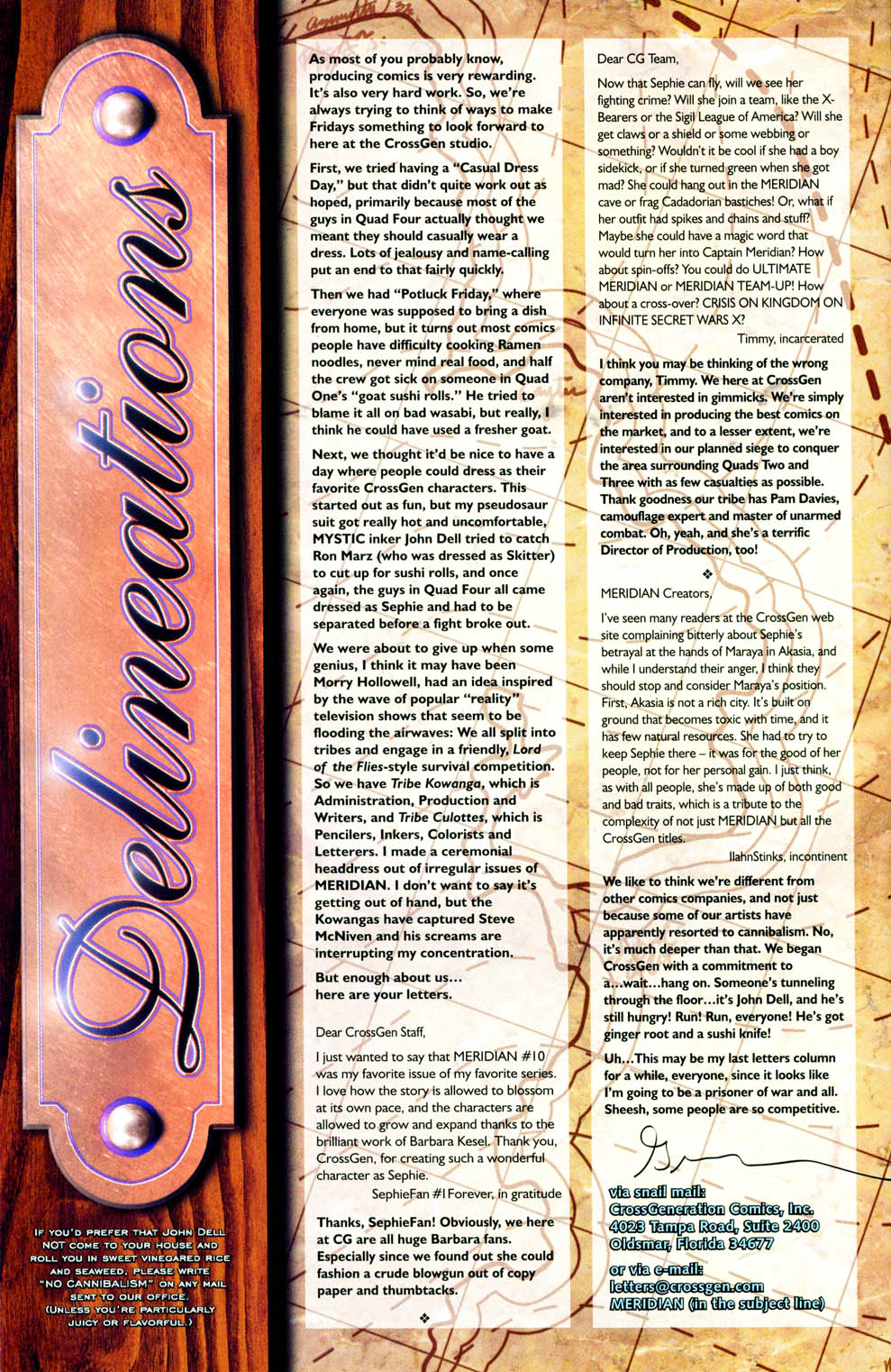 Read online Meridian comic -  Issue #11 - 28