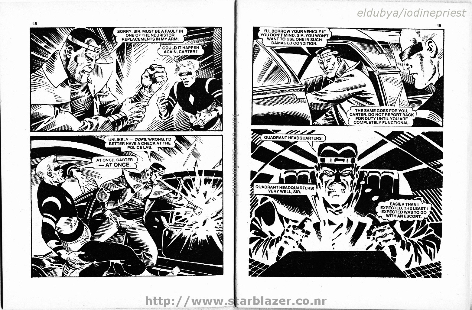 Read online Starblazer comic -  Issue #260 - 26