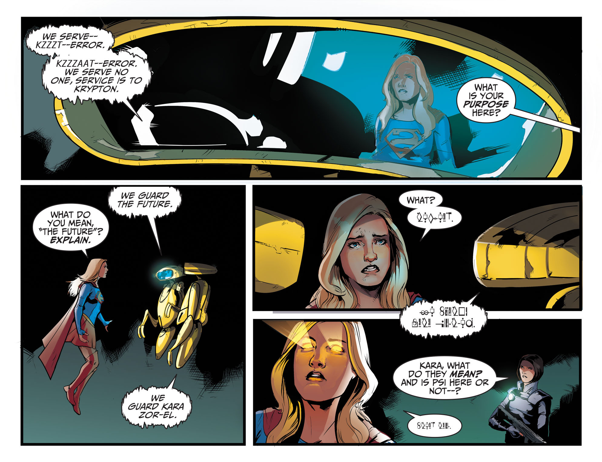 Read online Adventures of Supergirl comic -  Issue #8 - 19