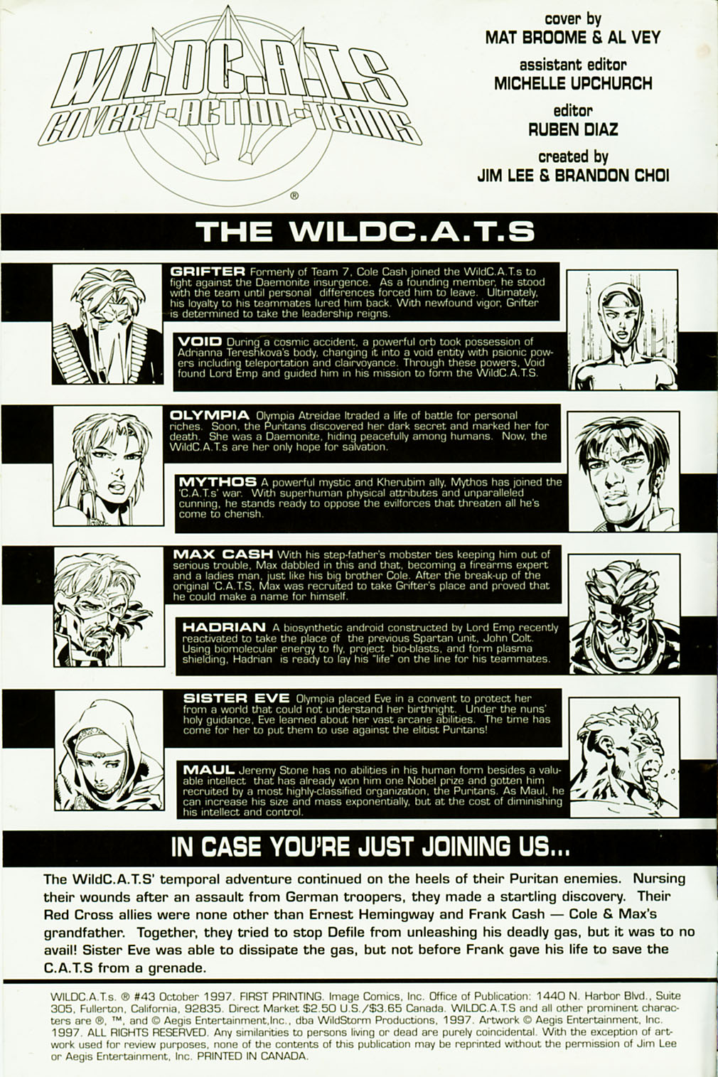 WildC.A.T.s: Covert Action Teams Issue #43 #44 - English 2