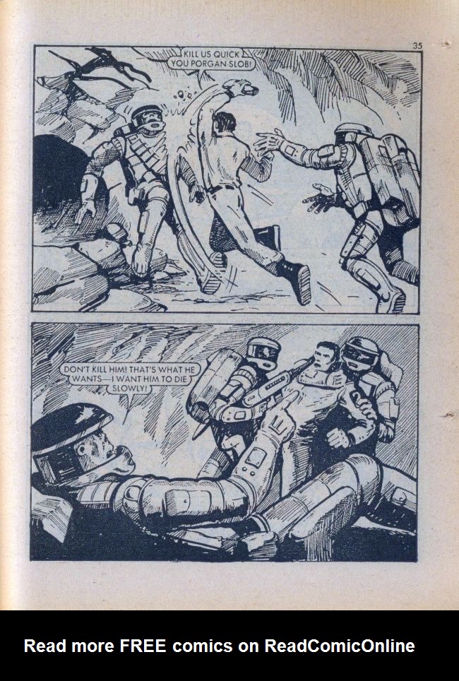 Read online Starblazer comic -  Issue #27 - 35