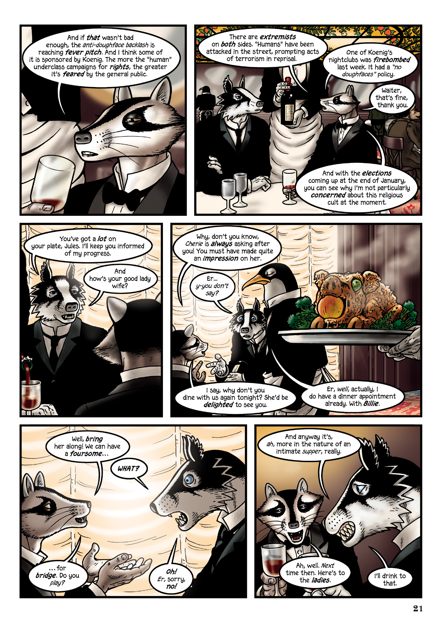 Read online Grandville comic -  Issue # Vol. 4 Noel - 24