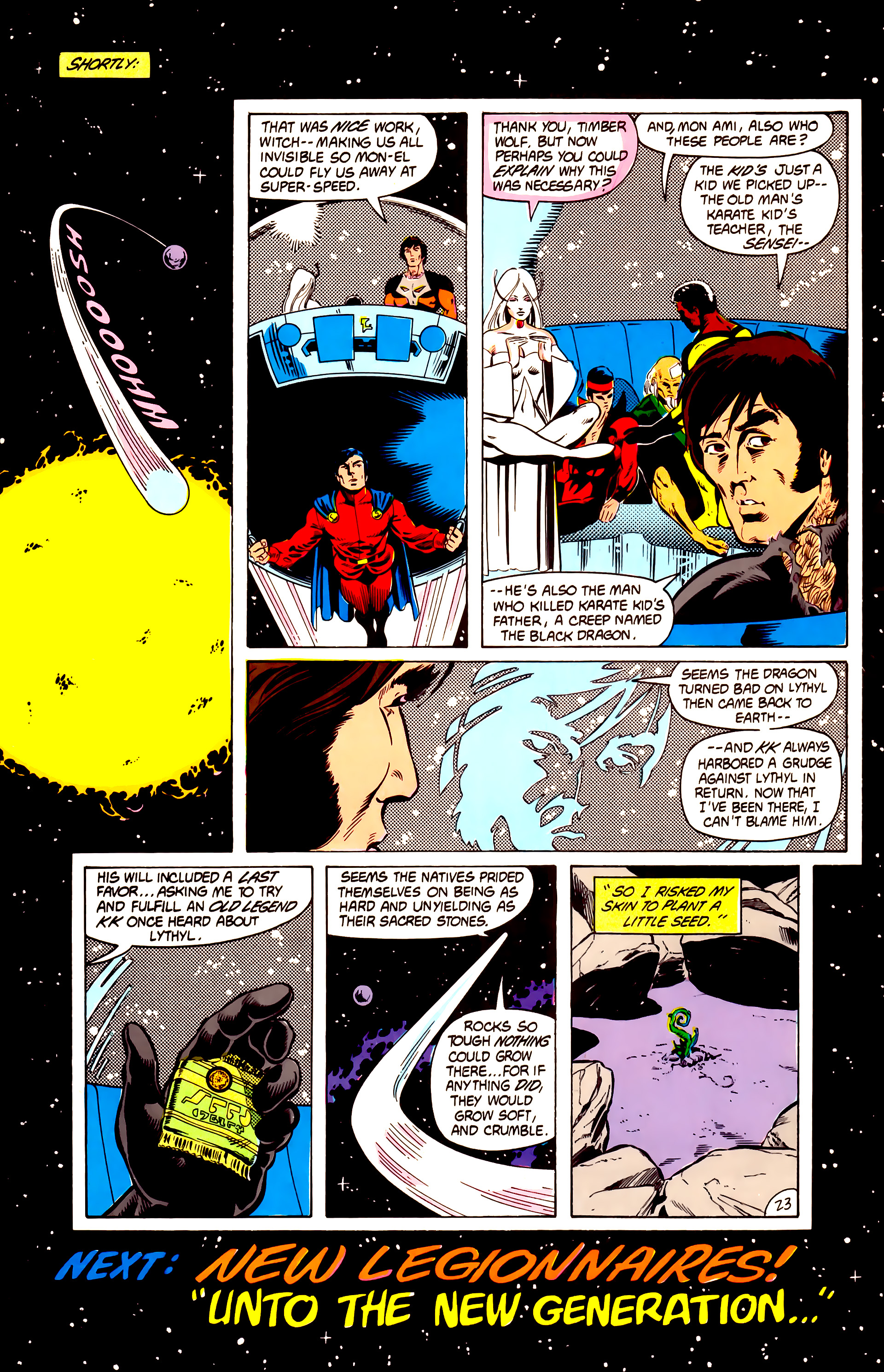 Legion of Super-Heroes (1984) 13 Page 24