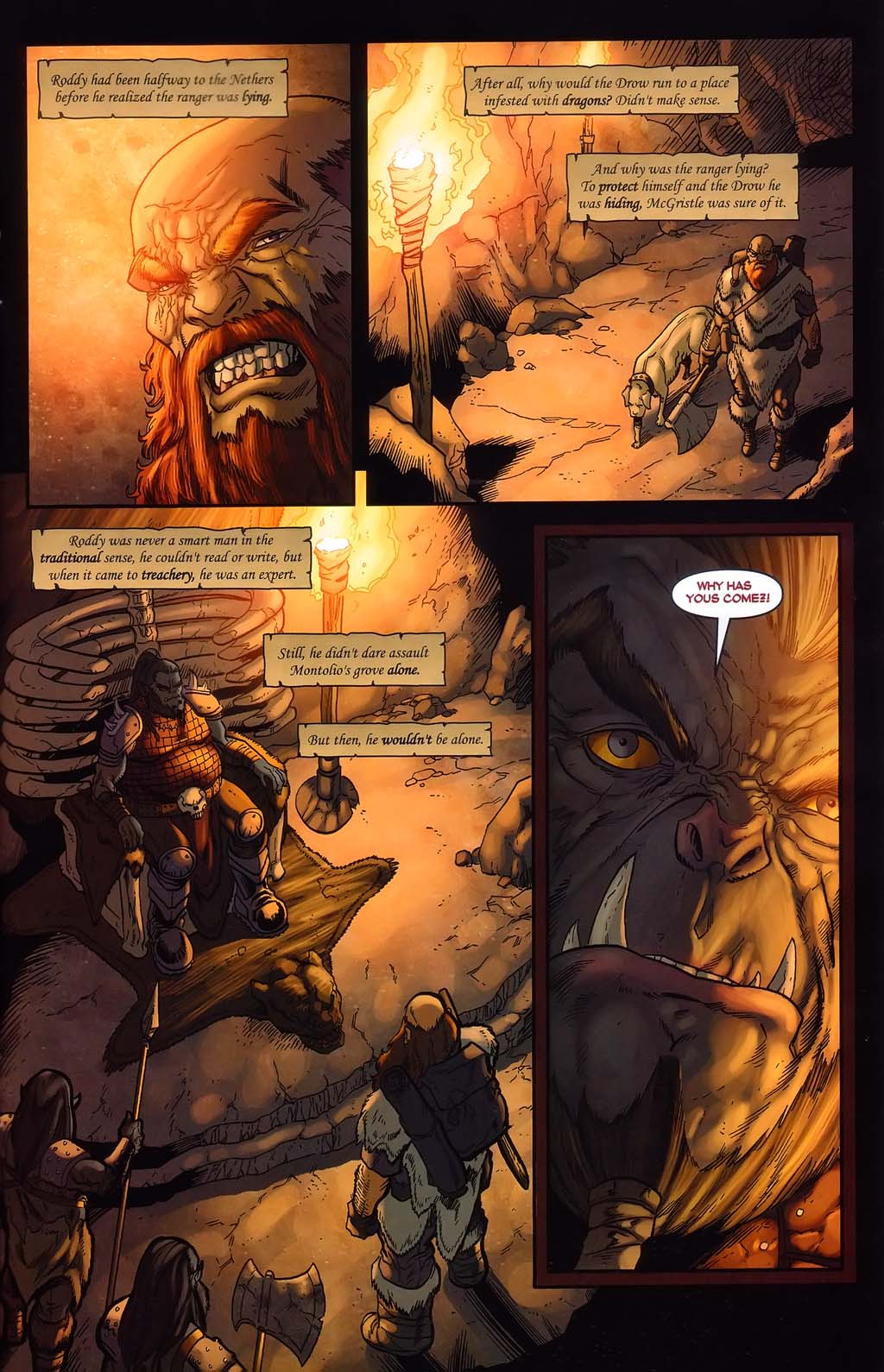 Read online Forgotten Realms: Sojourn comic -  Issue #2 - 42