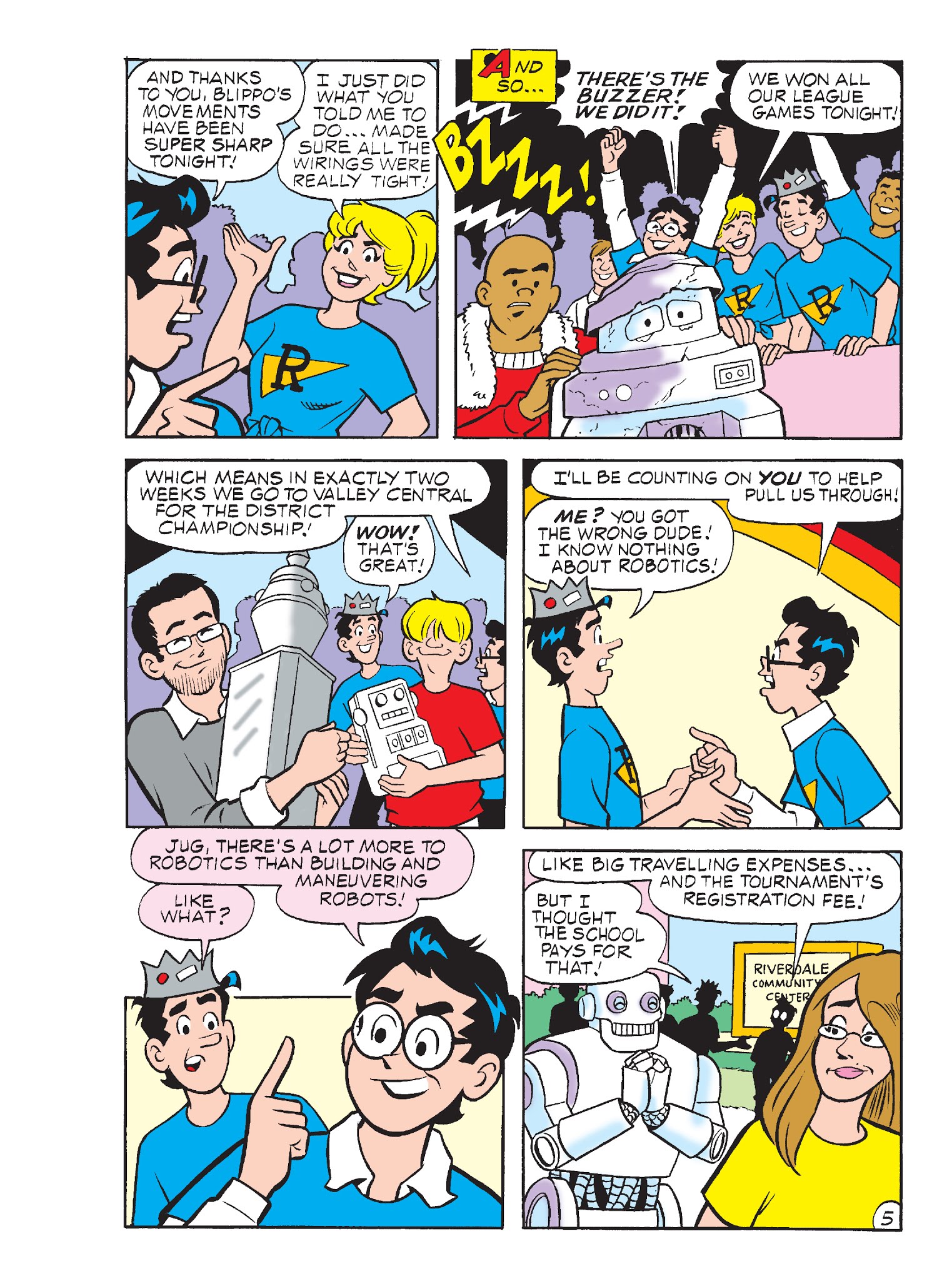 Read online Archie's Funhouse Double Digest comic -  Issue #26 - 147
