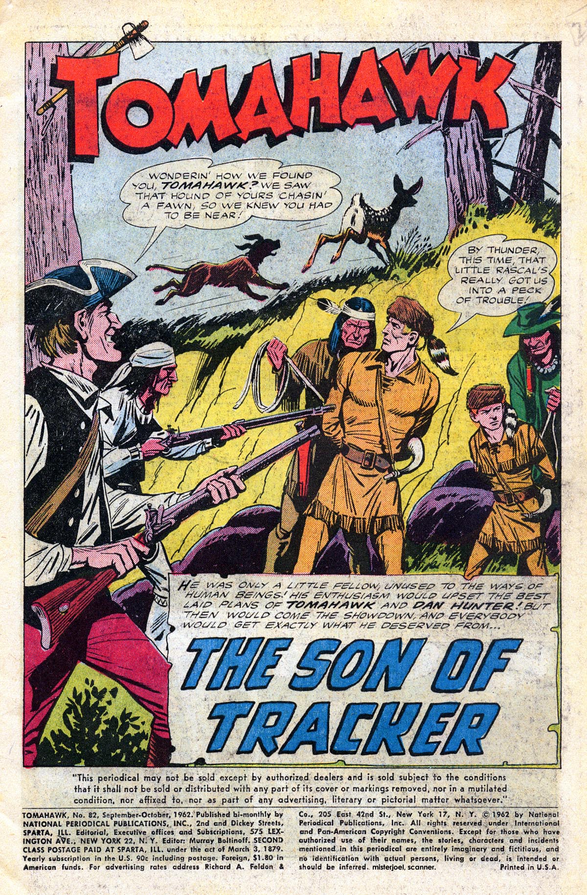 Read online Tomahawk comic -  Issue #82 - 3
