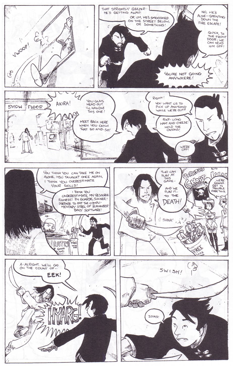 Read online Hsu and Chan comic -  Issue #3 - 18