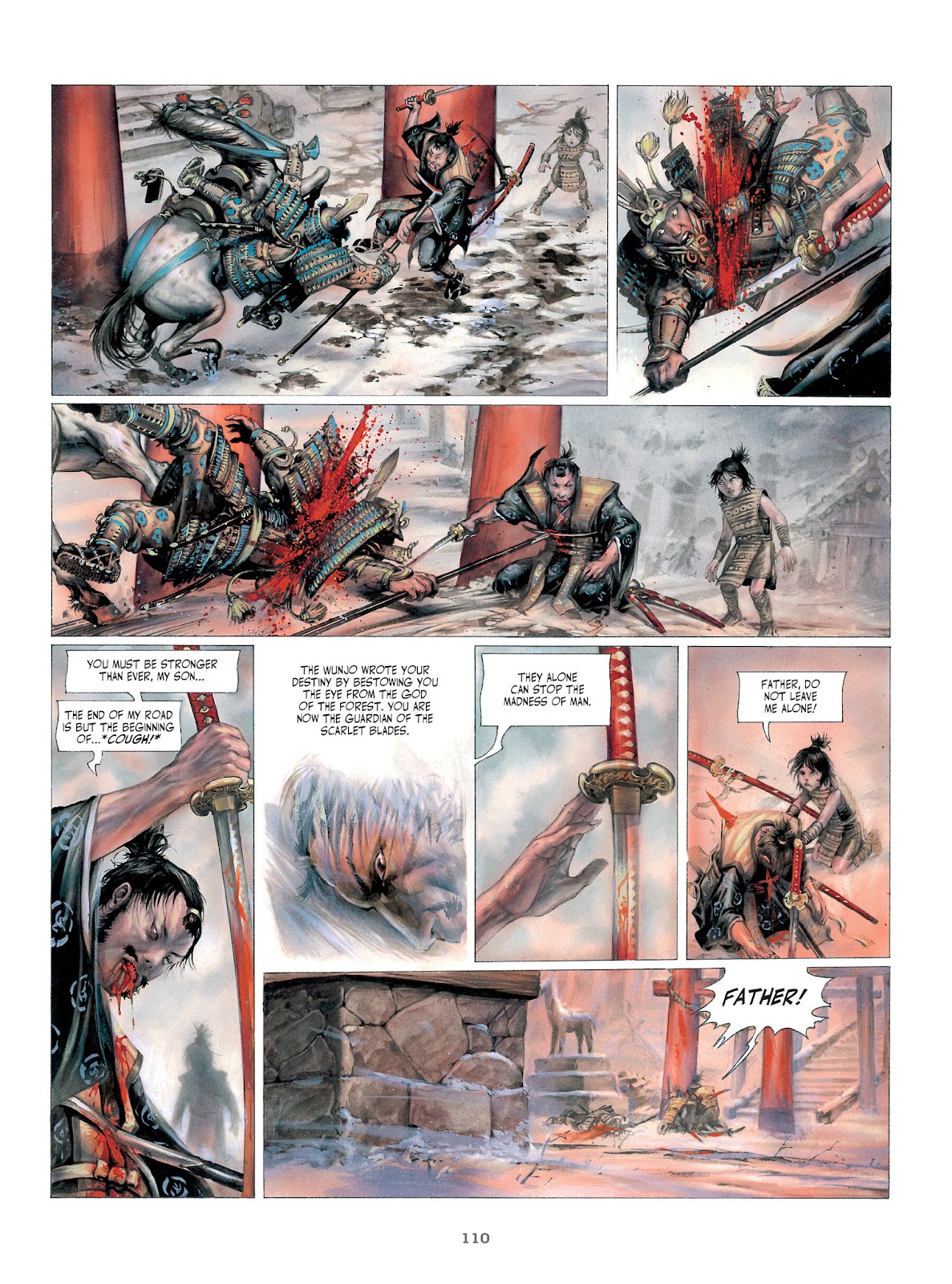 Legends of the Pierced Veil: The Scarlet Blades issue TPB (Part 2) - Page 10