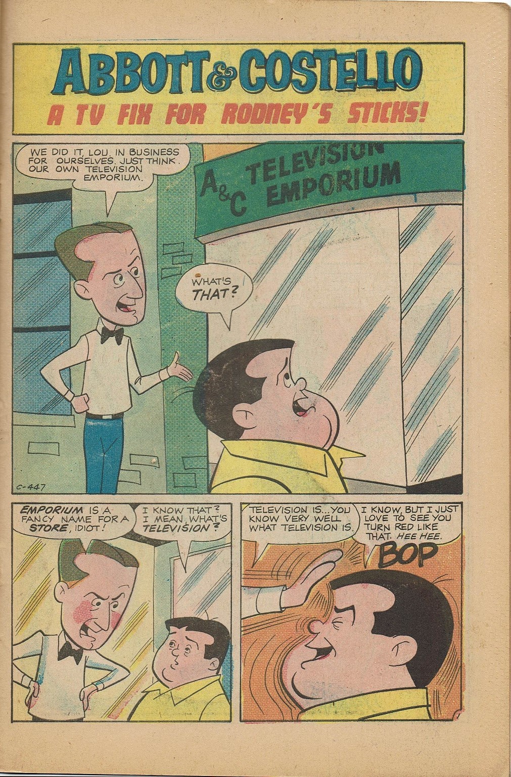 Read online Abbott & Costello comic -  Issue #12 - 27