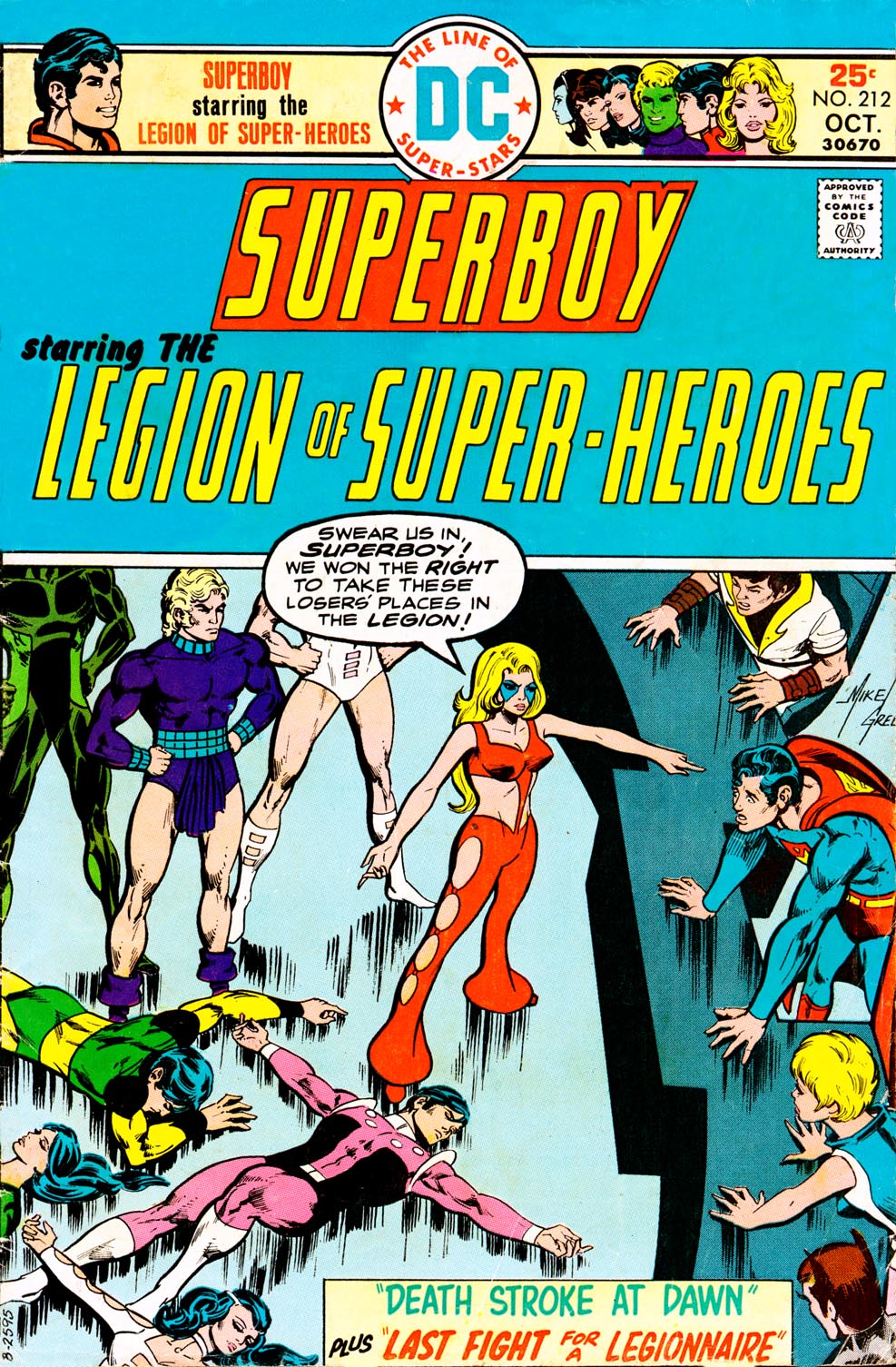 Read online Superboy (1949) comic -  Issue #212 - 1