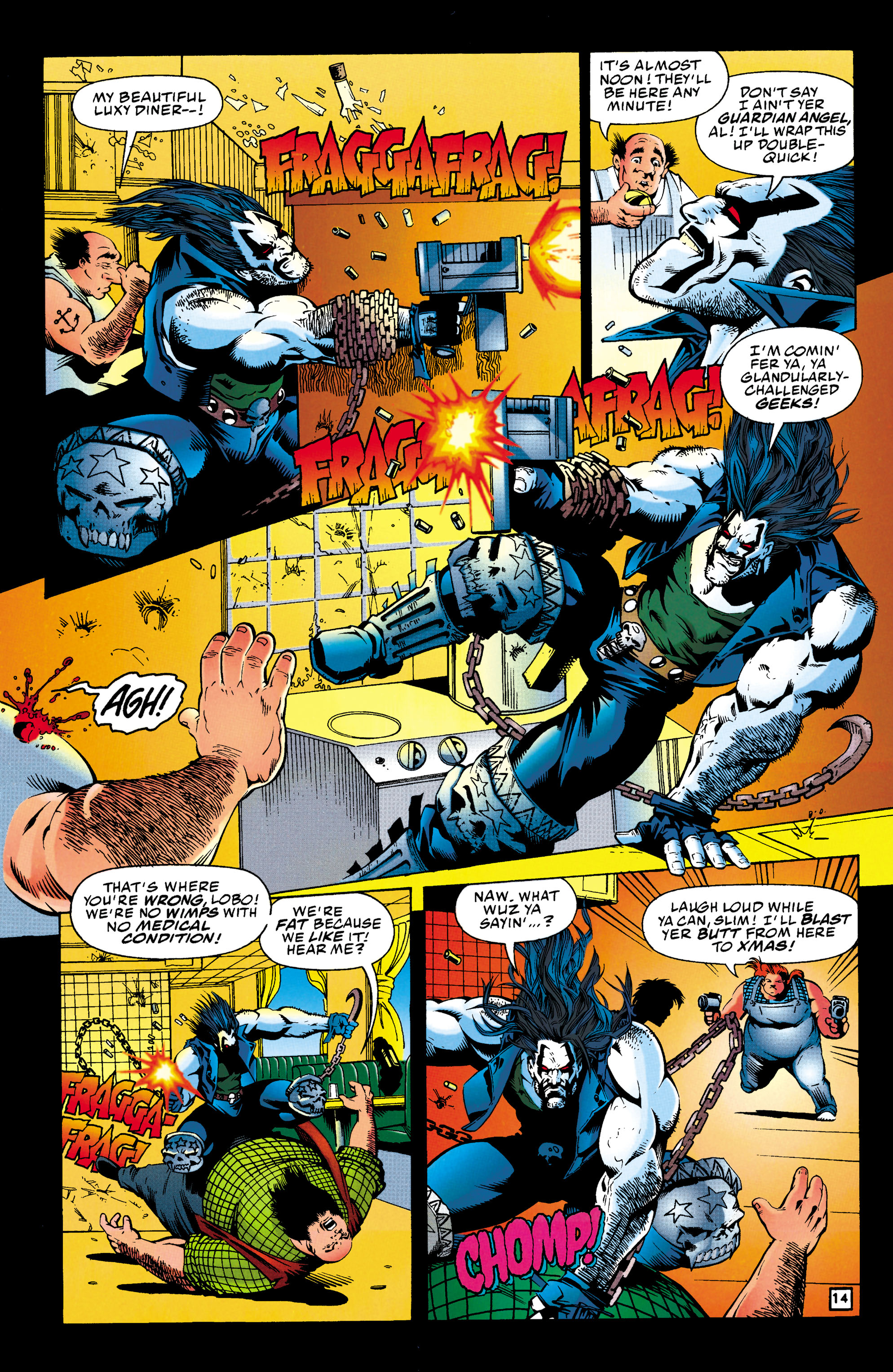 Read online Lobo (1993) comic -  Issue #28 - 15