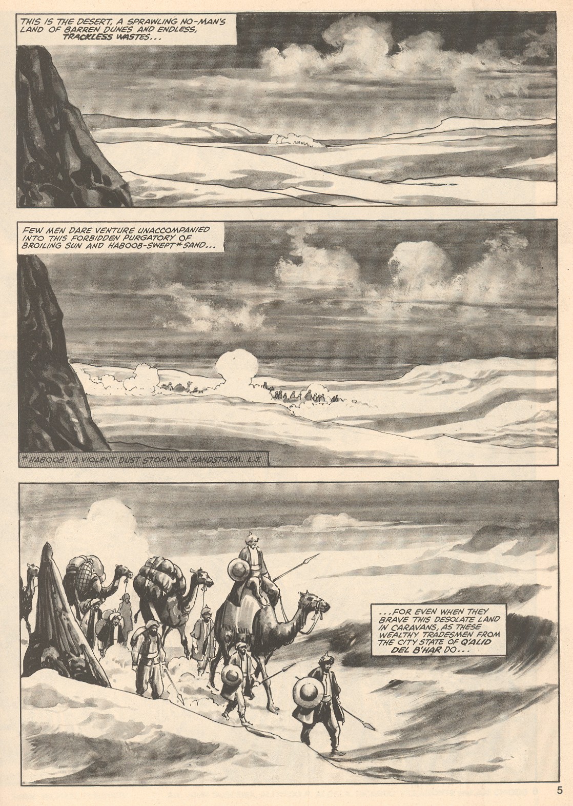 Read online The Savage Sword Of Conan comic -  Issue #76 - 5