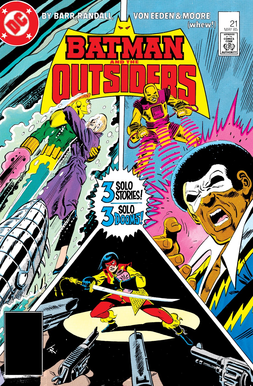 Batman and the Outsiders (1983) issue 21 - Page 1