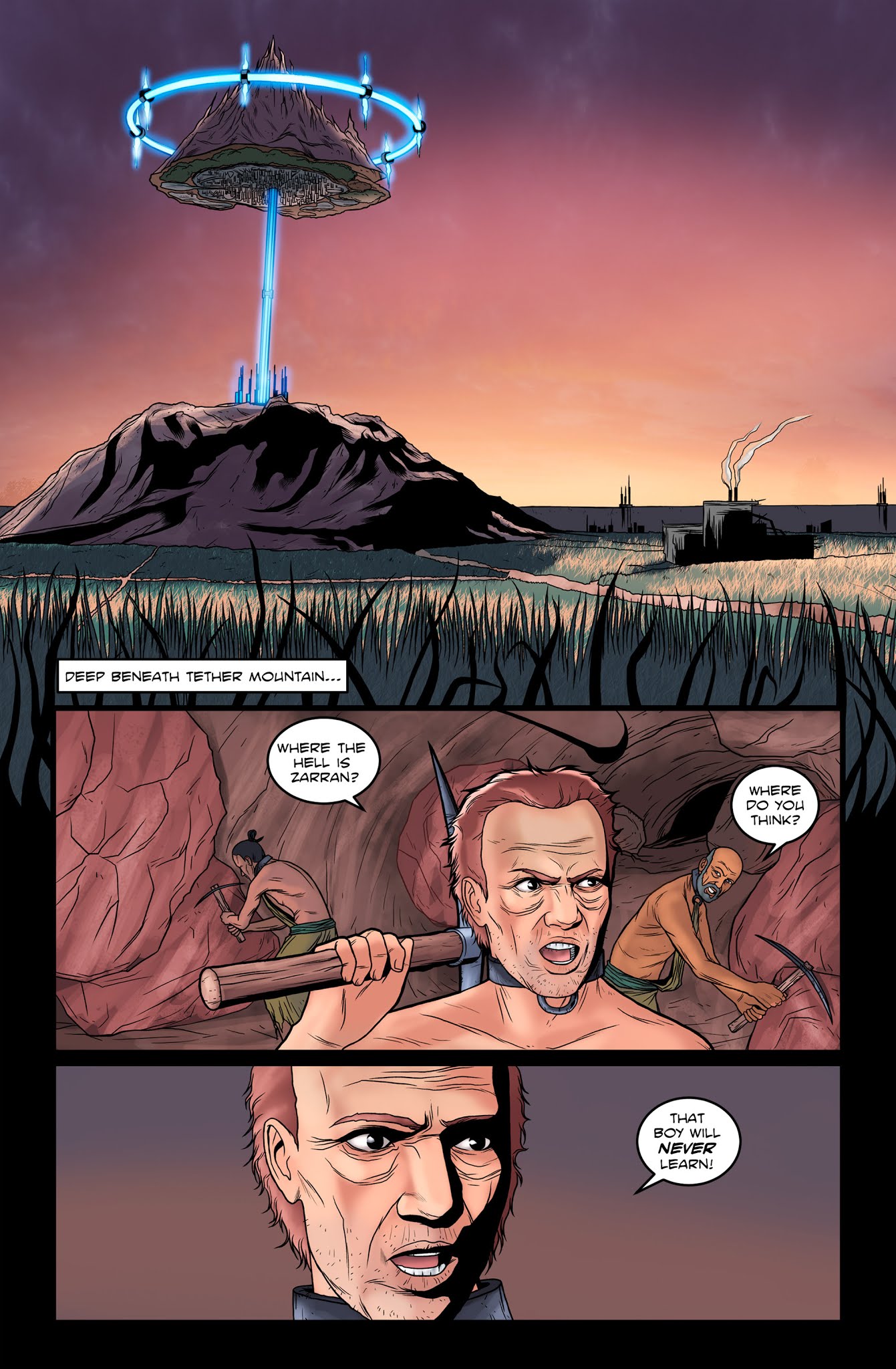 Read online Tether comic -  Issue #2 - 3