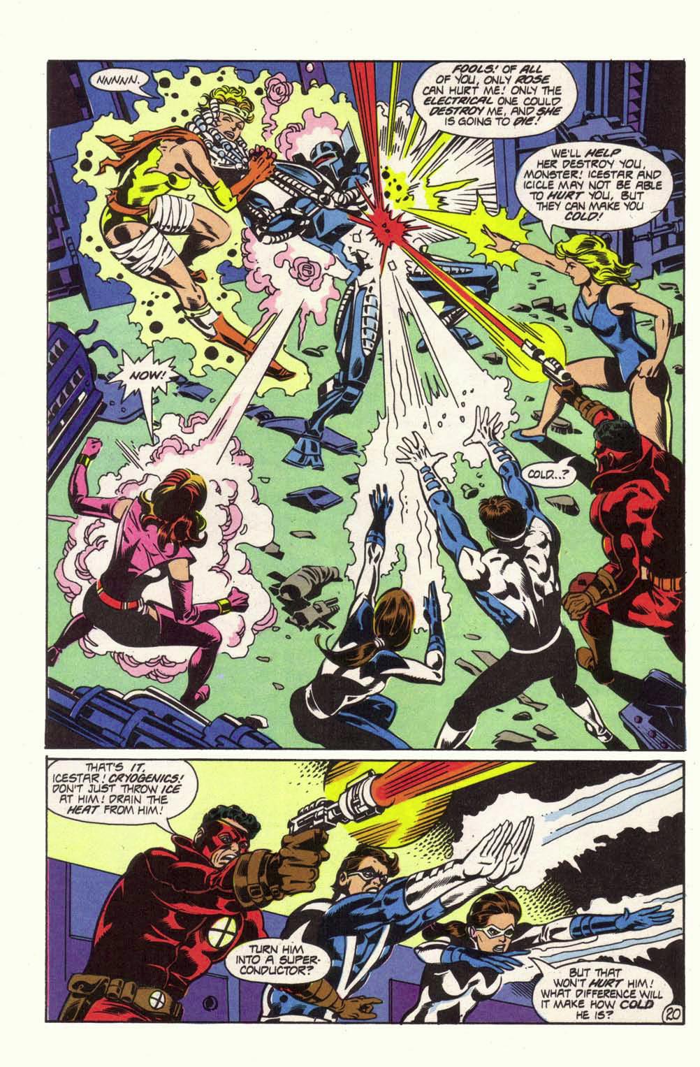 Read online Champions (1987) comic -  Issue #7 - 23