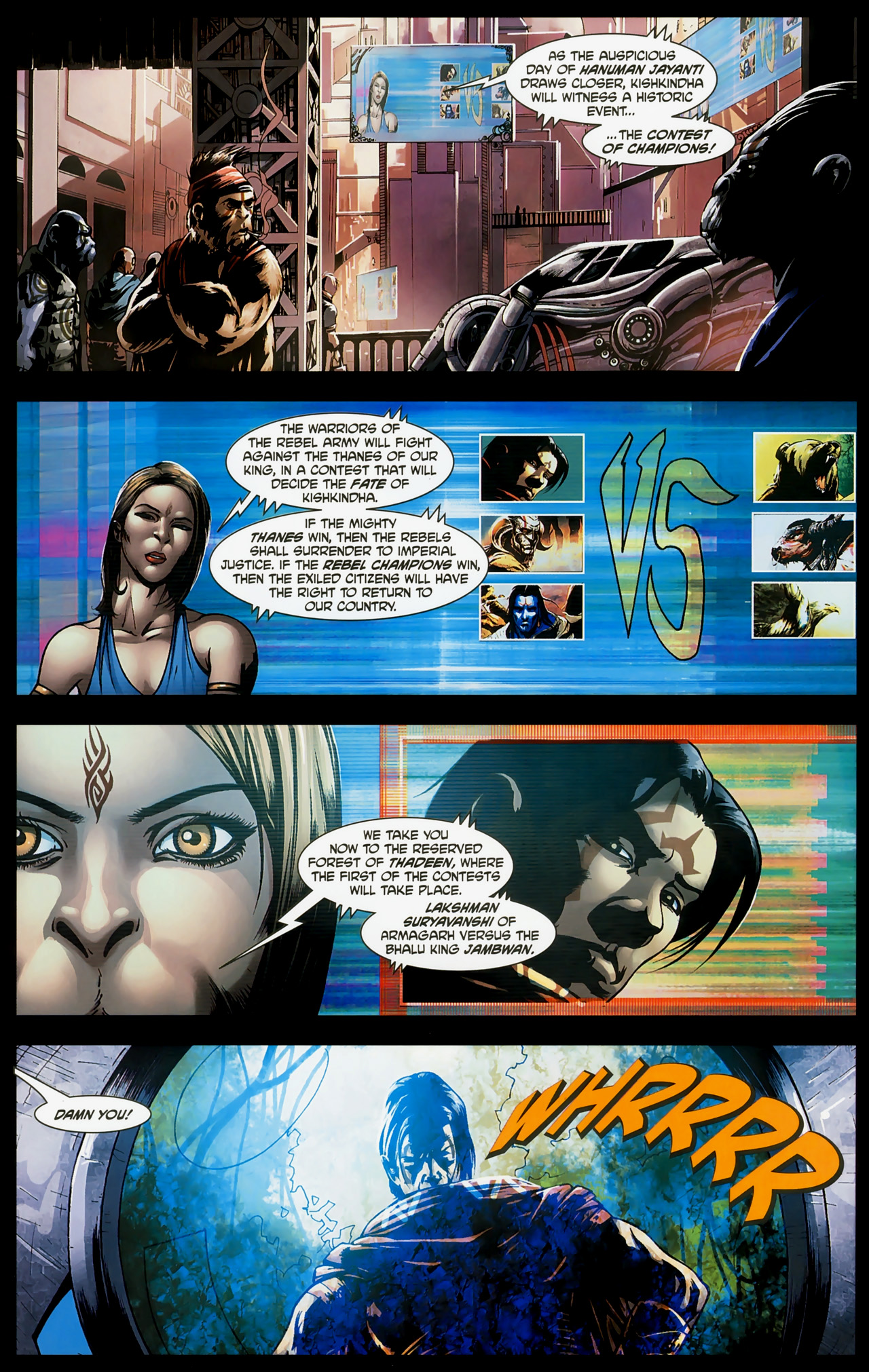 Read online Ramayan 3392 A.D. Reloaded comic -  Issue #8 - 13