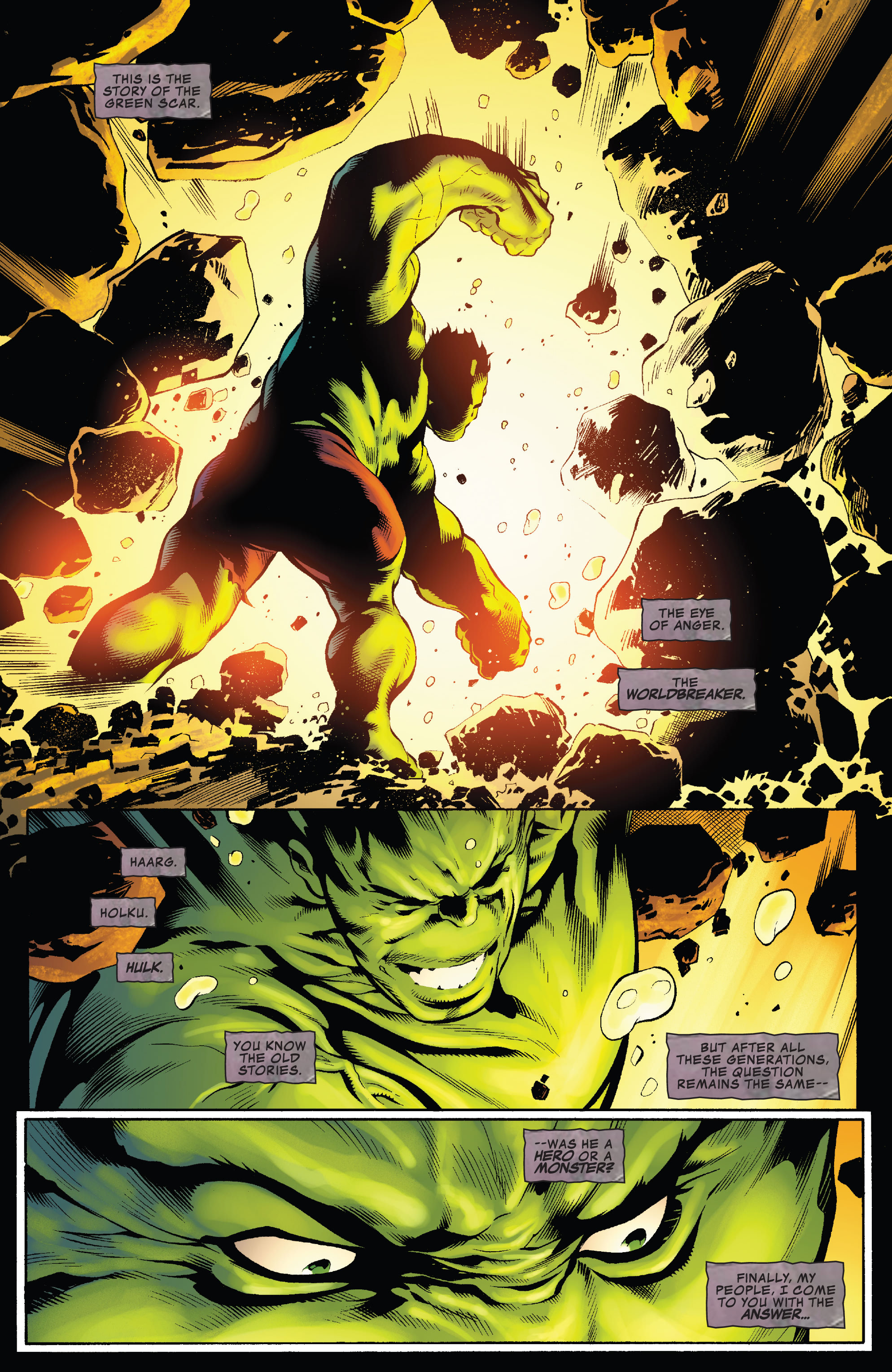 Read online Planet Hulk Worldbreaker comic -  Issue #1 - 3
