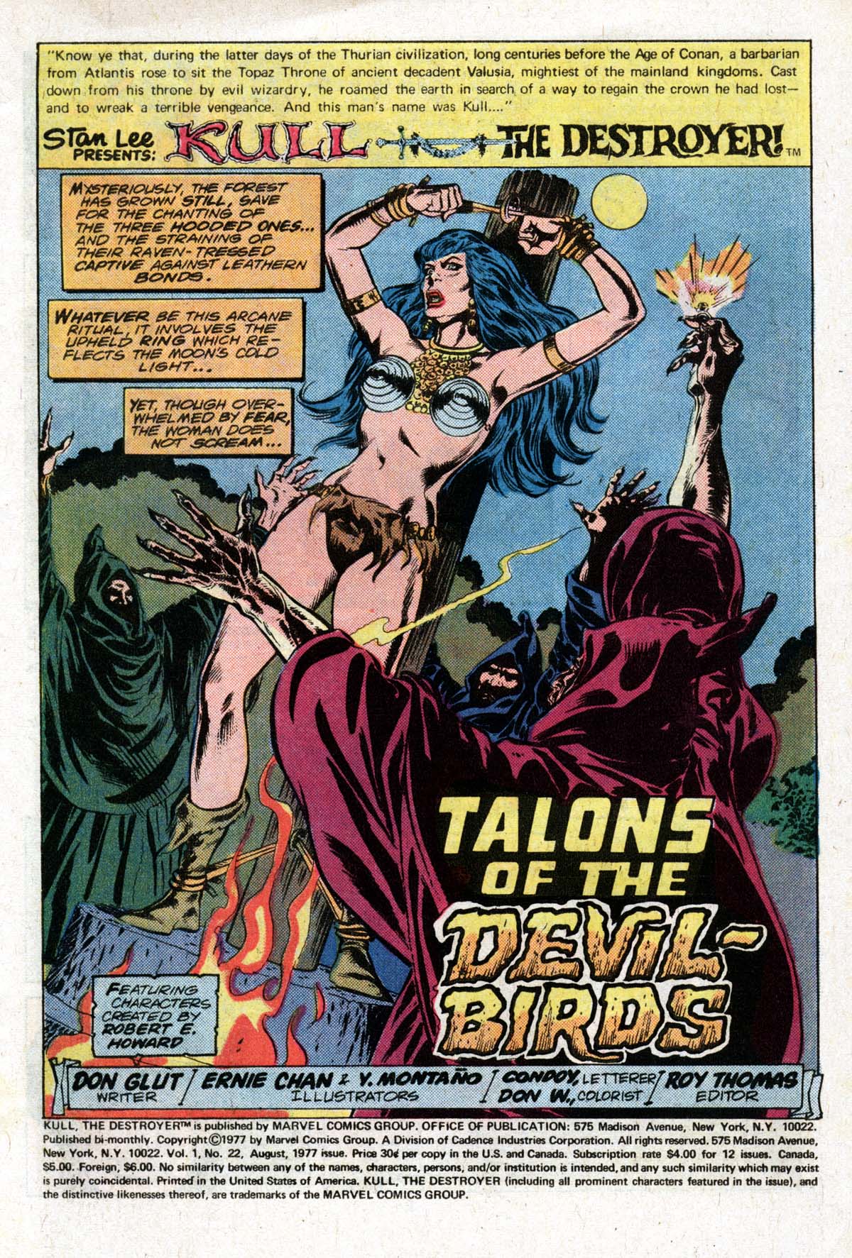 Read online Kull The Destroyer comic -  Issue #22 - 2