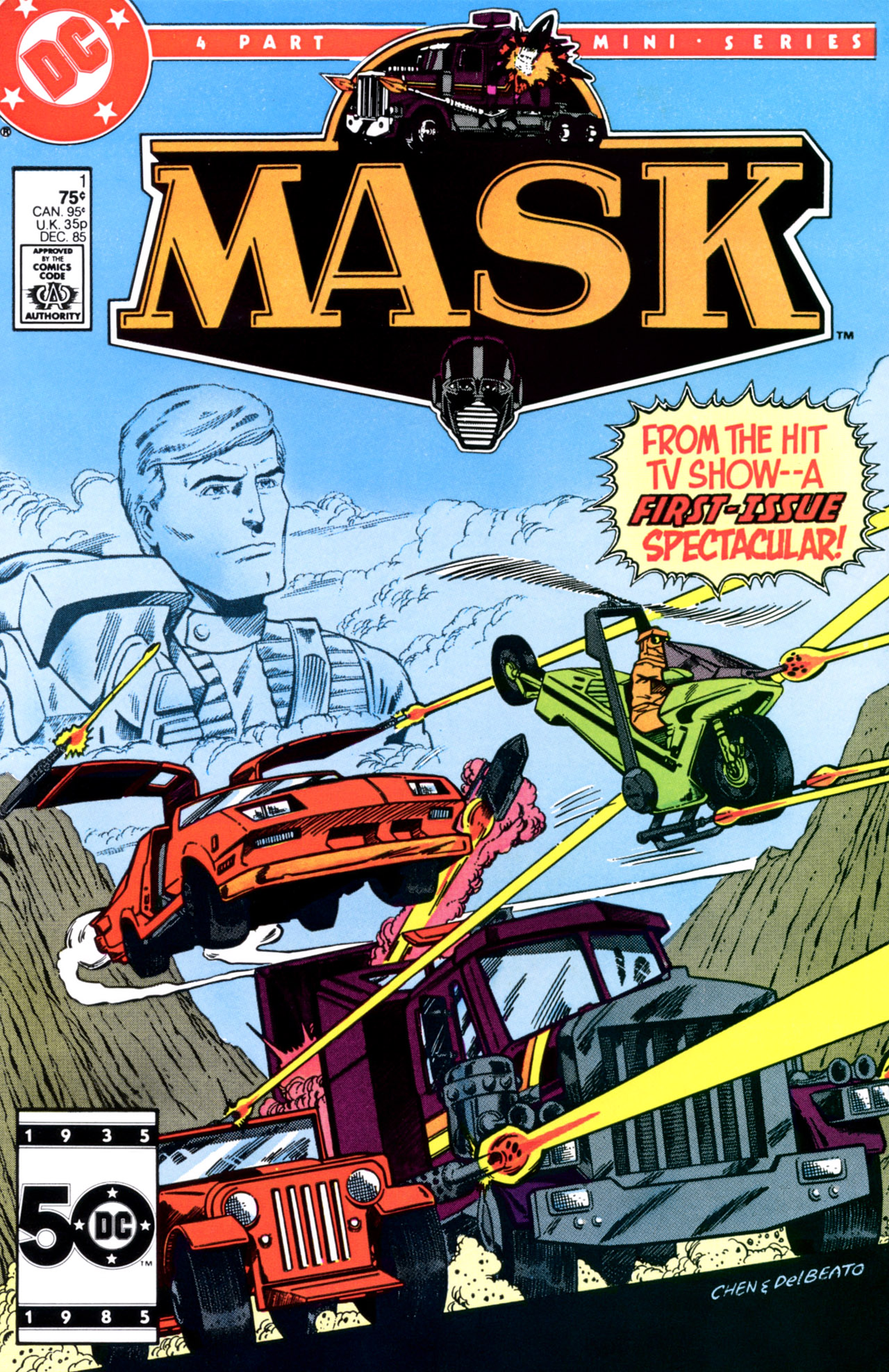 Read online MASK comic -  Issue #1 - 1