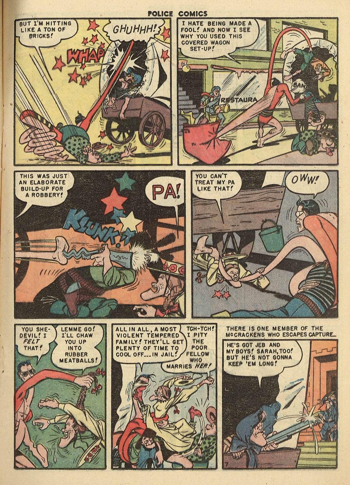 Read online Police Comics comic -  Issue #101 - 9